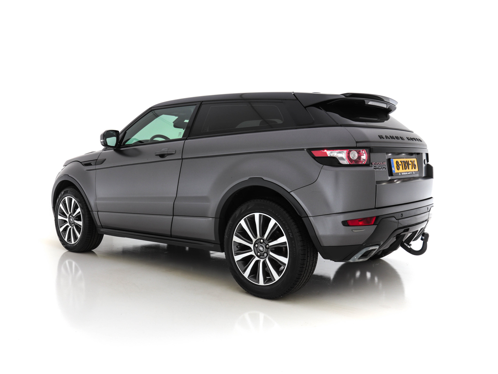 Land Rover Range Rover Evoque Coupé 2.2 eD4 Prestige *WRAPPED | XENON-PLUS | LEATHER | MERIDIAN-SOUNDSYSTEM | CAMERA | CRUISE | MEMORY-PACK | SPORT-SEATS | PRIVACY-GLASS | KEYLESS | ECC | TOWBAR | PDC | 19"ALU*