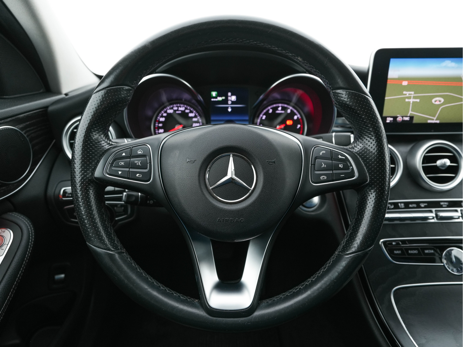 Mercedes-Benz C-klasse Estate 350 e Lease Edition Plug-in (INCL-BTW) Aut. *LUXURY-LEATHER | NAVI-FULLMAP | SHIFT-PADDLES | MEMORY-PACK | HEATED-SPORTSEATS | FULL-LED | CAMERA | CRUISE | AMBIENT-LIGHT | AIRMATIC | 17"ALU*