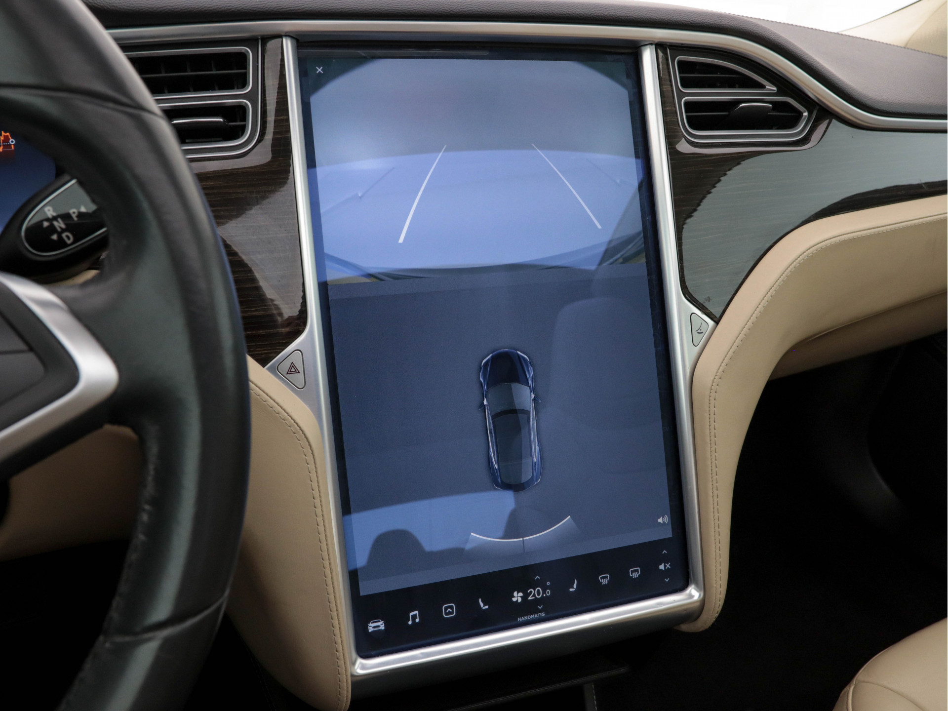 Tesla Model S 85 Base [ 3-Fase ] (INCL-BTW) *PANO | KEYLESS | LEATHER | NAVI-FULLMAP | FULL-LED | CAMERA | DAB | CRUISE | HEATED-COMFORTSEATS | ECC | PDC | WOODEN-INLAY | DIGI-COCKPIT | MEMORY-PACK |  19"ALU*