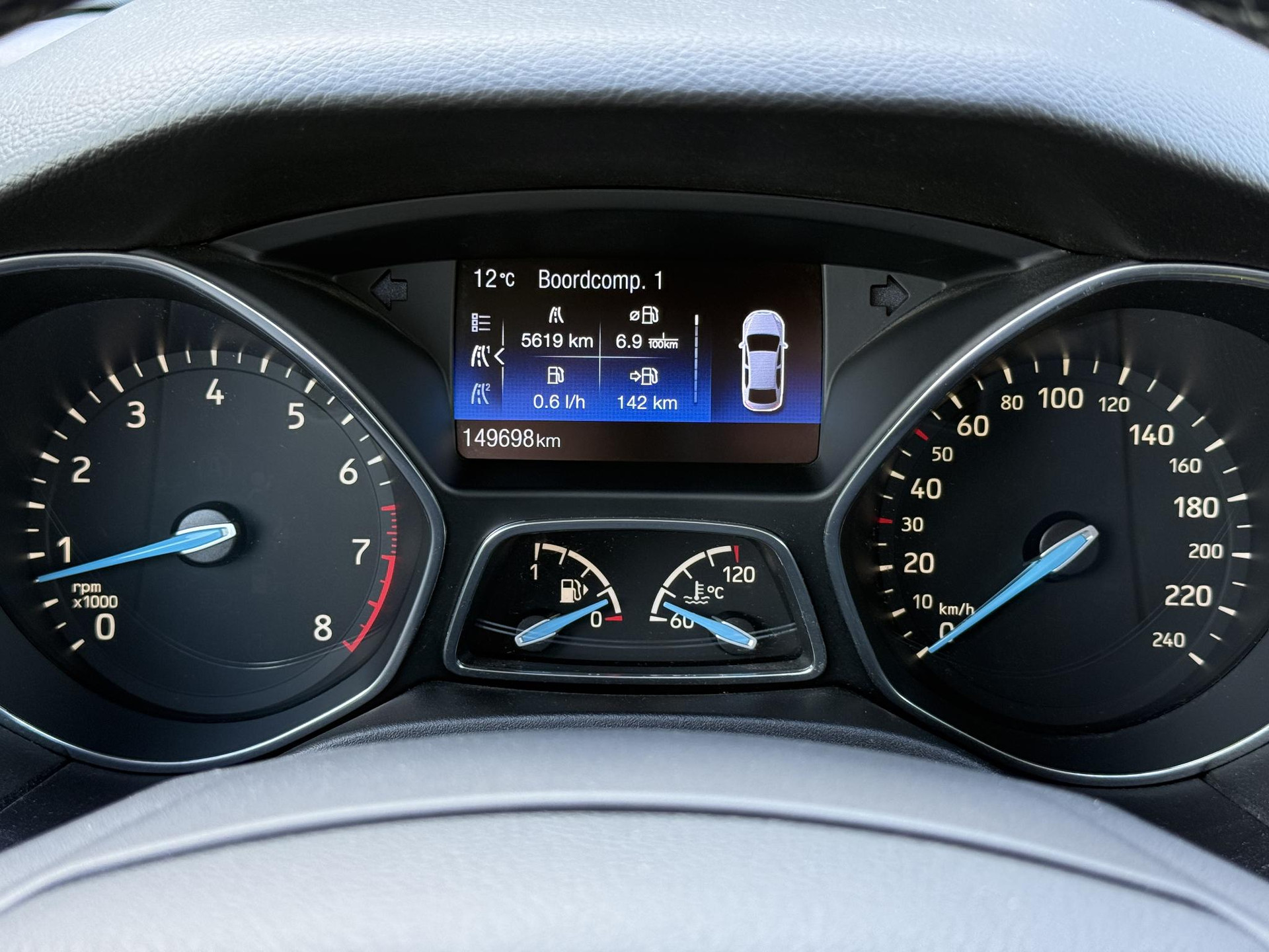 Ford Focus 1.0 Trend Edition 1e Eigenaar,Navi,Airco,Cruise,Pdc,Recent Beurt Gehad,N.A.P,Lm velgen,Apk tot 01-2027