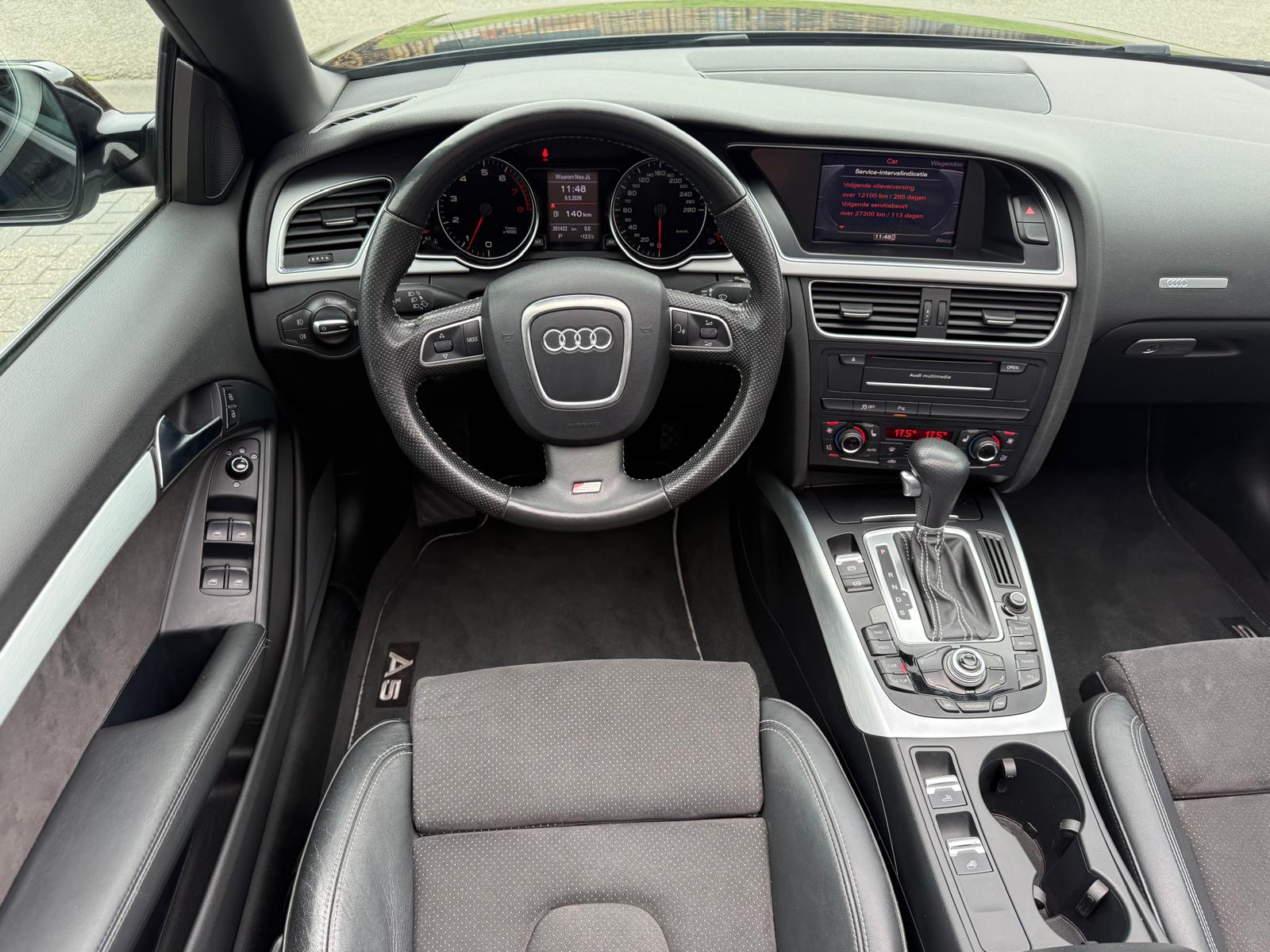 Audi A5 Cabriolet 2.0 TFSI Pro Line S | XENON | NAVI | S-LINE | CRUISE | STOELVERW | AUTOMAAT | ELEC RAMEN | LMV |