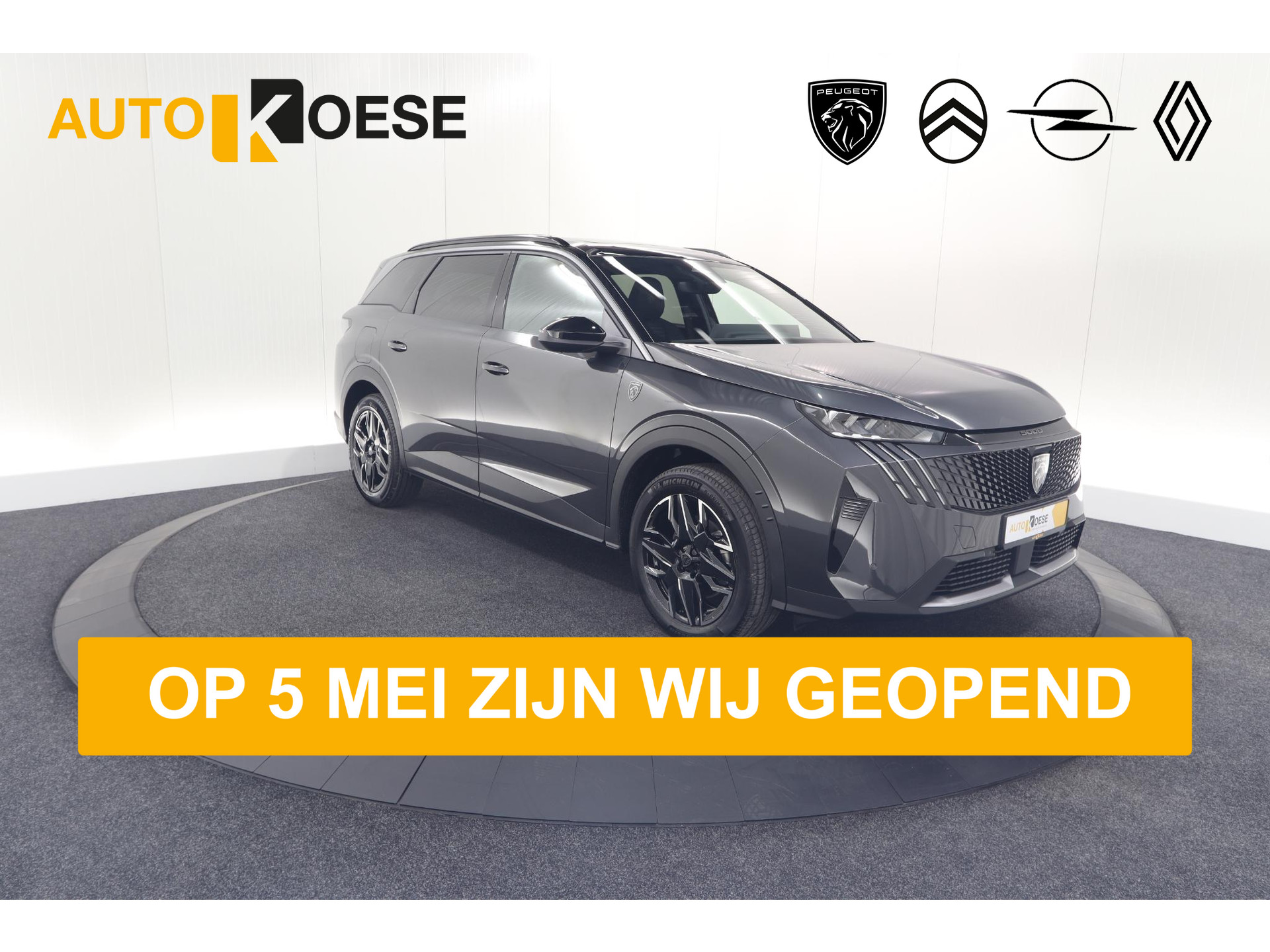 Peugeot 5008 HYbrid 145 e-DCS6 GT | Panoramadak | Camera | Elektrische Achterklep | Adaptieve Cruise Control