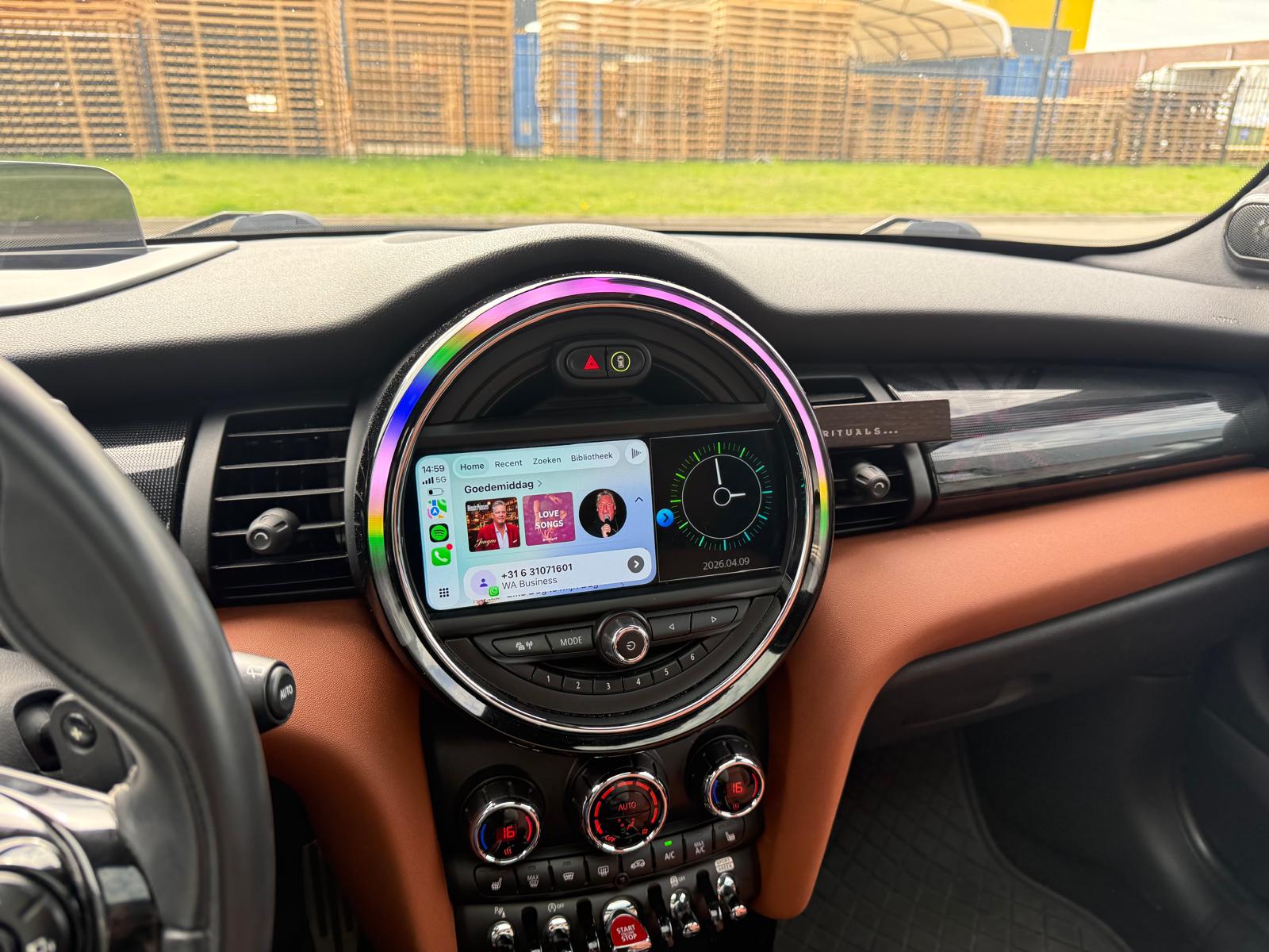 MINI Mini 2.0 John Cooper Works Chili | 1E EIGENAAR | 3/6/12MND GARANTIE | 230PK | PANO | ACC | CARPLAY | LED | HEAD-UP | NAVI | DAB |