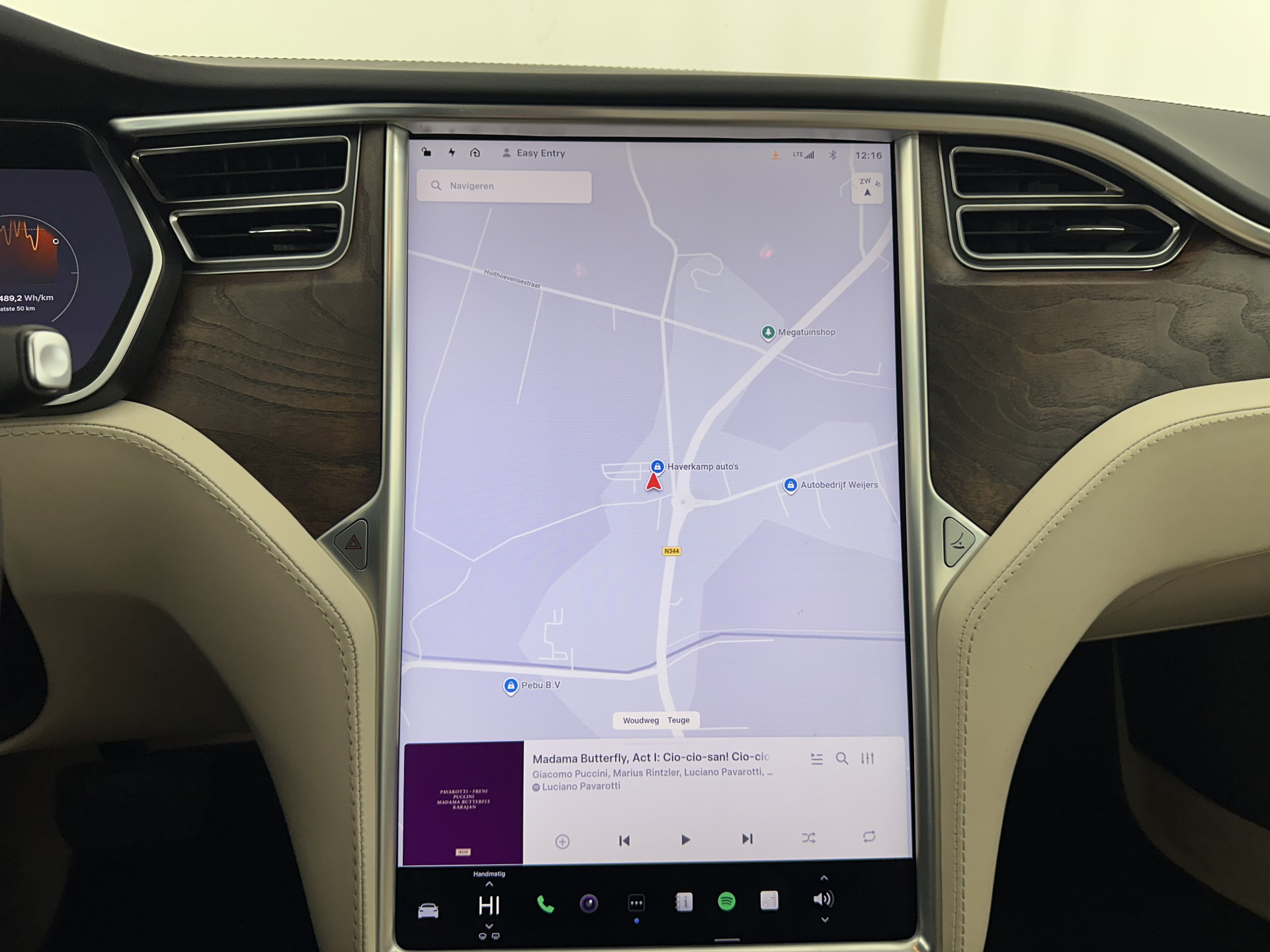 Tesla Model S 100D AWD [ 3-Fase-17kW] {SOH-86%} (INCL.BTW) *PANO-WINDOW | AUTO-PILOT | LEATHER | CCS-FASTLOADER | FULL-LED | NAVI-FULLMAP | KEYLESS | MEMORY-PACK | HEATED-COMFORTSEATS | DIGI-COCKPIT | 19"ALU*