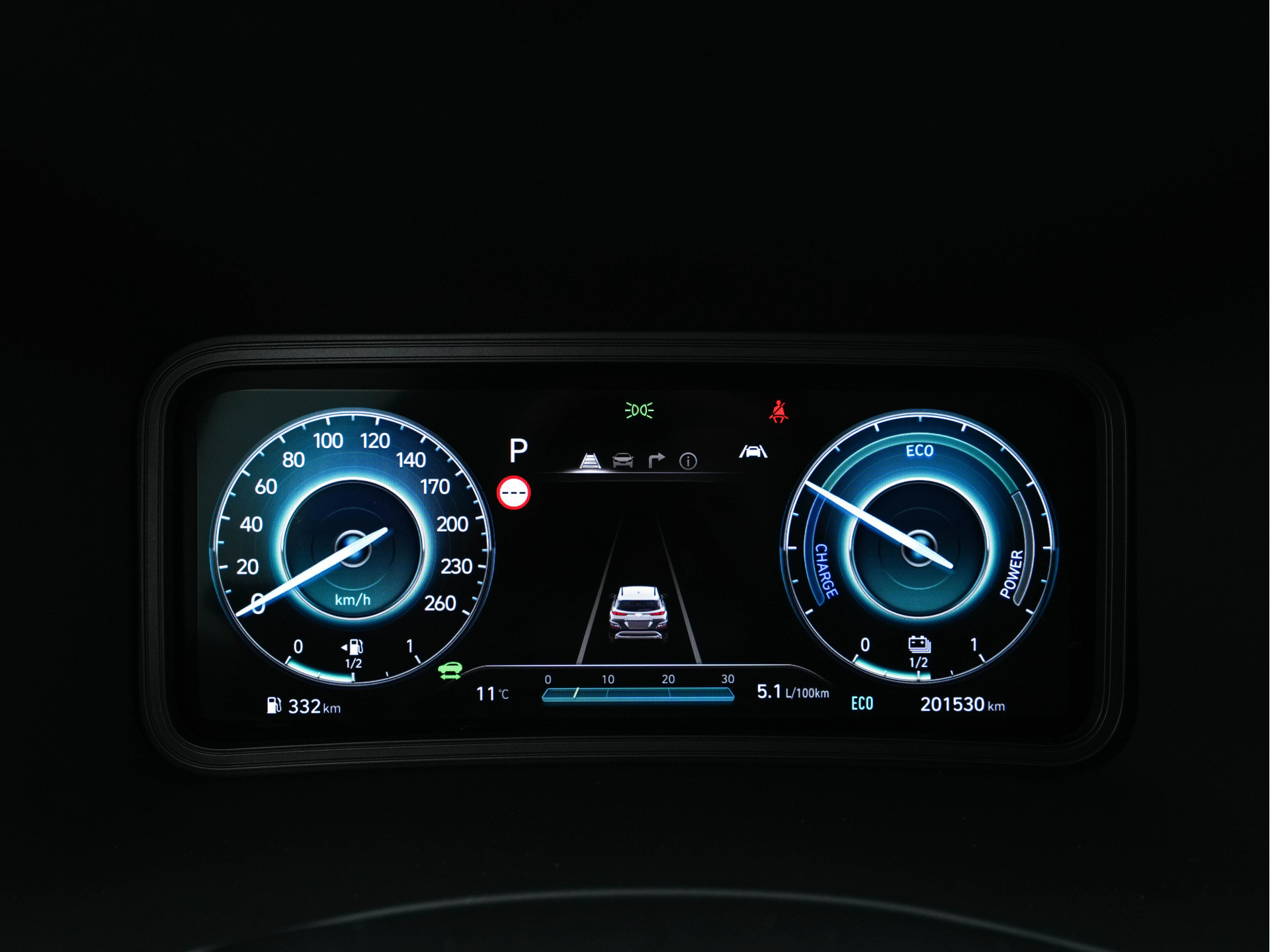 Hyundai Kona 1.6 GDI HEV Fashion (INCL-BTW) Aut. *NAVI-FULLMAP | DIGI-COCKPIT | FULL-LED | KEYLESS | CAMERA | HEAD-UP | SHIFT-PADDLES | DAB | COMFORT-SEATS | PRIVACY-GLASS | TOWBAR | 16 "ALU*