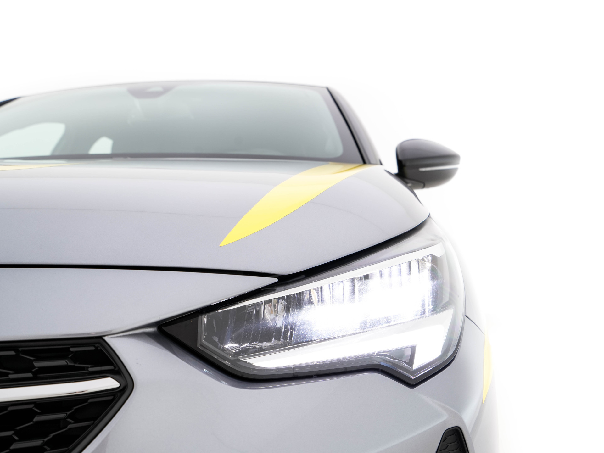 Opel Corsa-e GS-Line Bitter-Edition 50 kWh [ 3-Fase ] (INCL-BTW) Aut.* HEATPUMP | LEATHER-MICROFIBRE | ADAPTIVE-CRUISE | CARPLAY | CCS-FASTLOADER | FULL-LED | HEATED-SPORTSEATS | DAB+ | ECC | LANE-ASSIST | CAMERA | PDC | DIGI-COCKPIT | 17 "ALU*