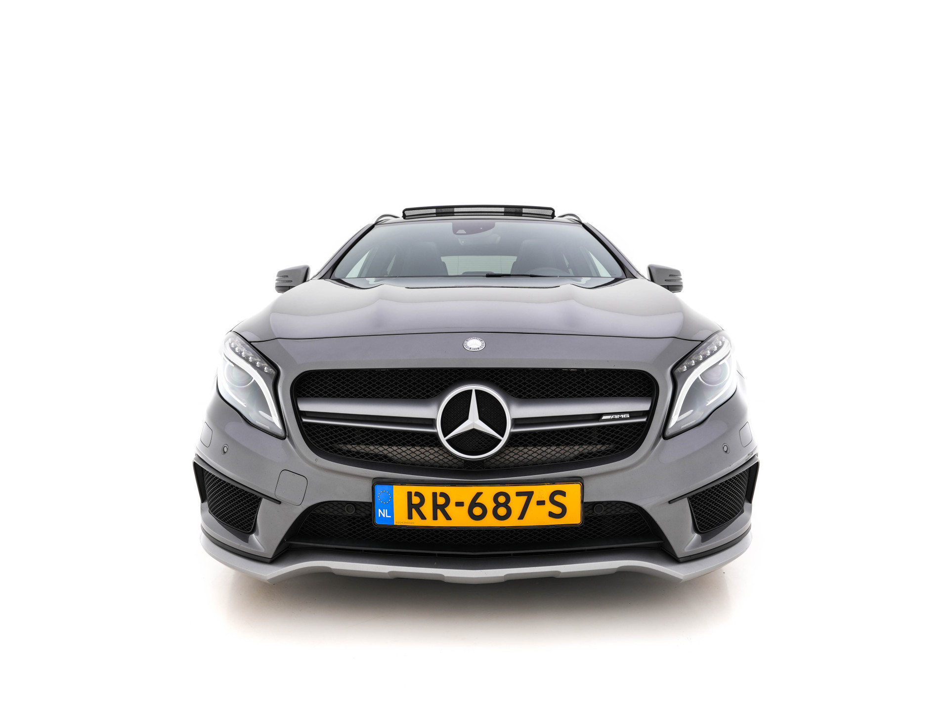 Mercedes-Benz GLA-klasse AMG 45 4MATIC *PANO | XENON | LEATHER-ALCANTARA | MEMORY-PACK | HARMAN/KARDON-AUDIO | KEYLESS |  CAMERA | SPORT-SEATS | HEATED-SEATS | NAVI-FULLMAP | SHIFT-PADDLES  | ECC | PDC | CRUISE | 20''ALU*