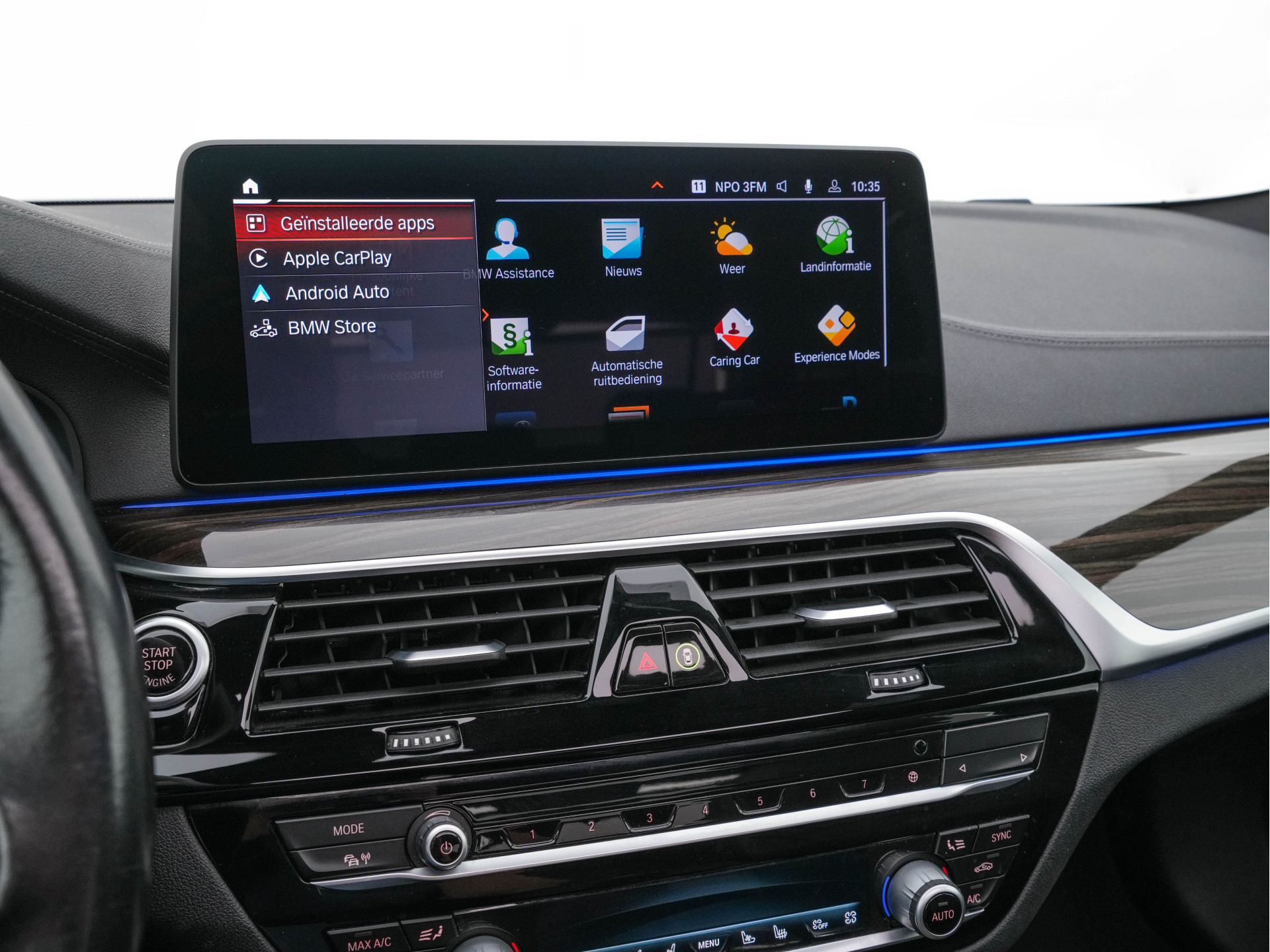 BMW 5-serie 540i xDrive High Executive Edition (INCL-BTW ) Aut.*PANO | LUXURY-LEATHER | LASER-LIGHT | BOWERS&WILKINS-AUDIO | MEMORY-PACK | HEATED/COOLED-COMFORTSEATS | DIGI-COCKPIT | NAVI-FULLMAP | SHIFT-PADDLES | CRUISE | 18''ALU*