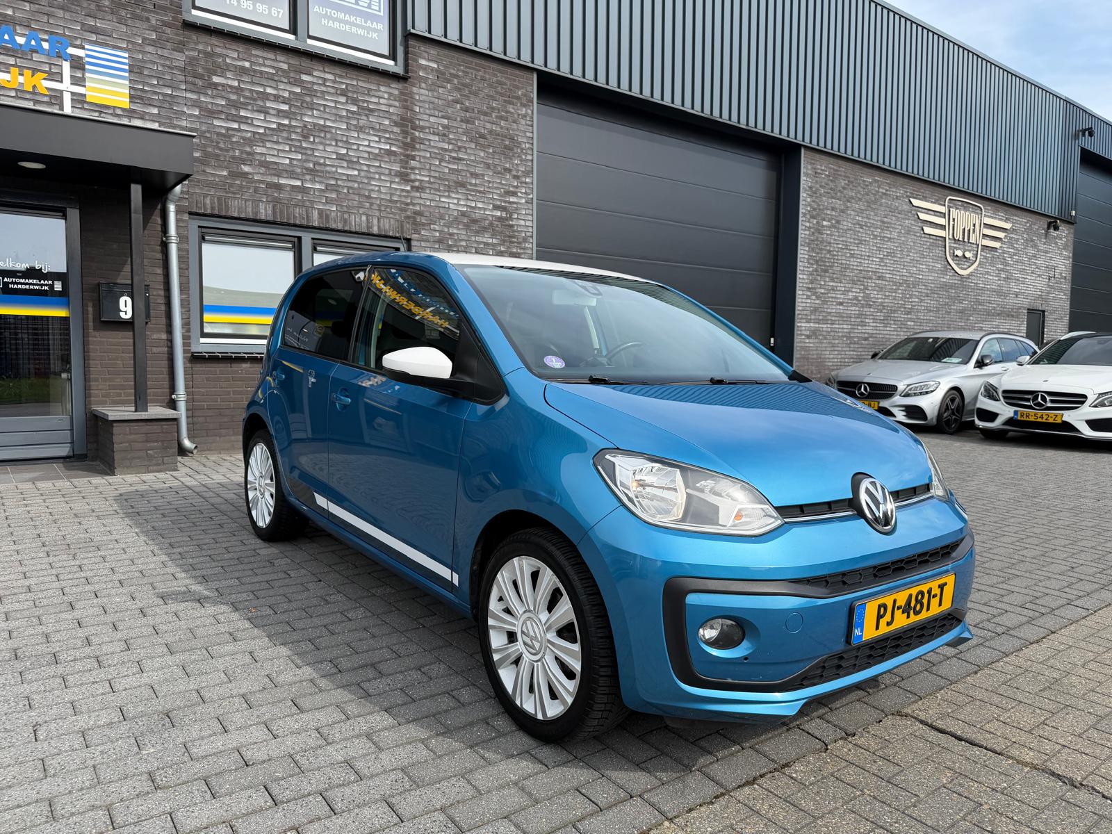 Volkswagen Up! 1.0 BMT high up! | 2E EIGENAAR | 3/6/12MND GARANTIE | CRUISE | AIRCO | PDC | LMV |