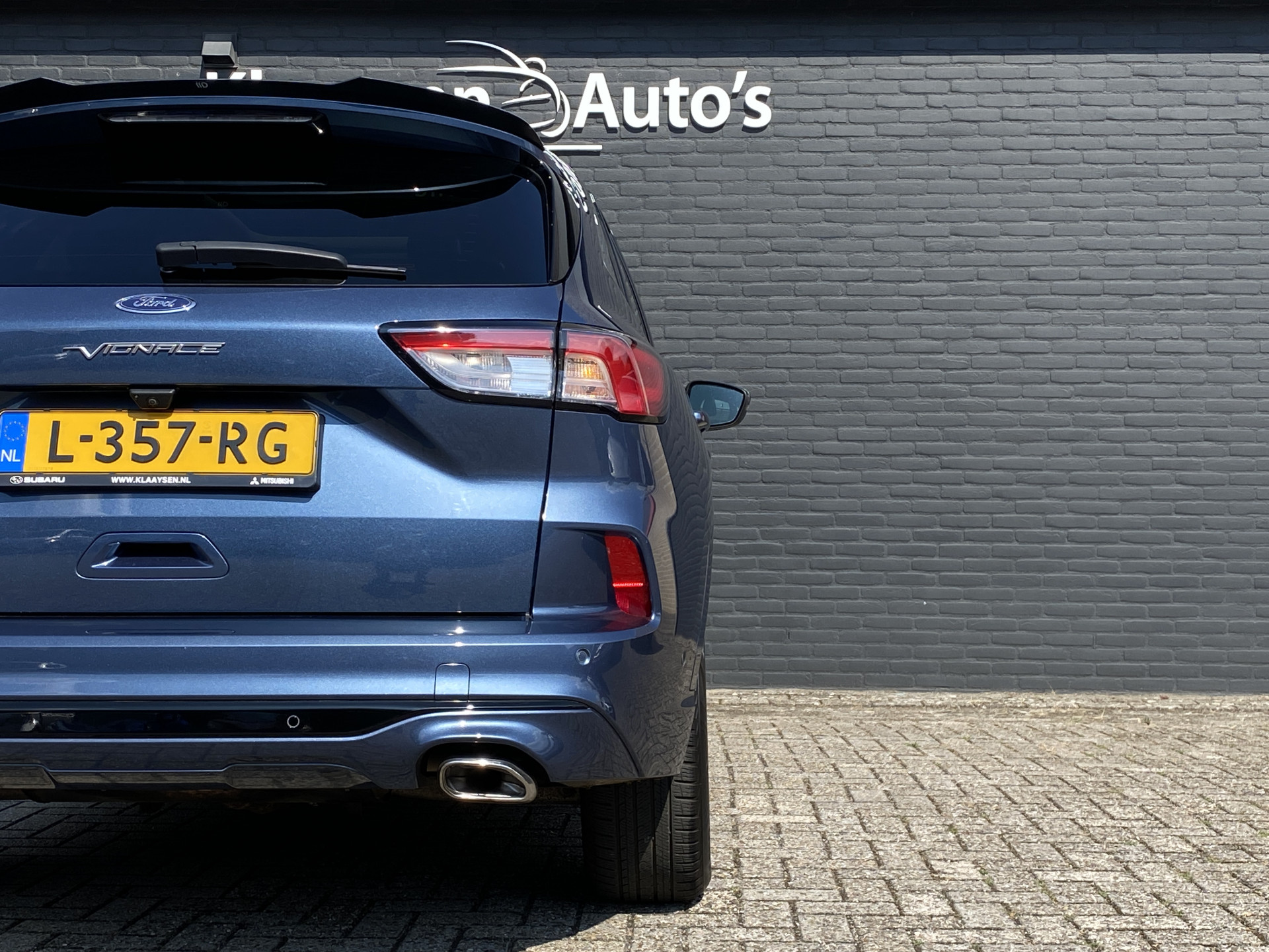 Ford Kuga 2.5 PHEV Vignale 225 pk | dealer onderh. | panoramadak | leder interieur | elektr. v. stoelen | navigatie | B&O audio