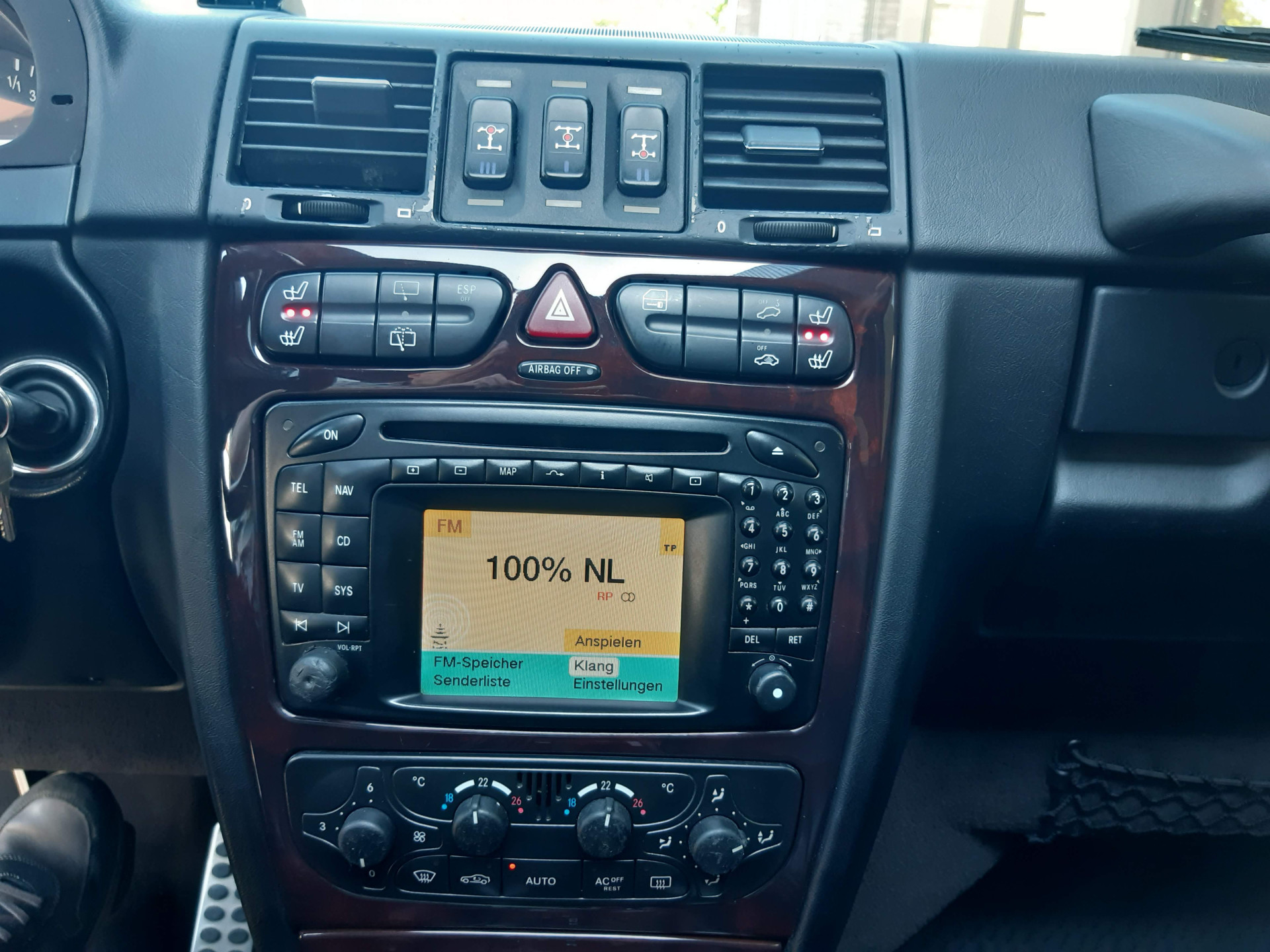 Mercedes-Benz G-klasse 500 Zwart Leer Comand Xenon Memory stoel  Schuifdak