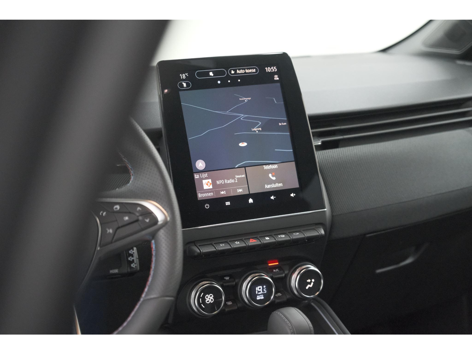 Renault Clio 1.6 E-Tech Full Hybrid 145 esprit Alpine | 360 Camera | Adaptieve Cruise Control | Dodehoekdetectie | 9.3 Inch Infotainmentscherm