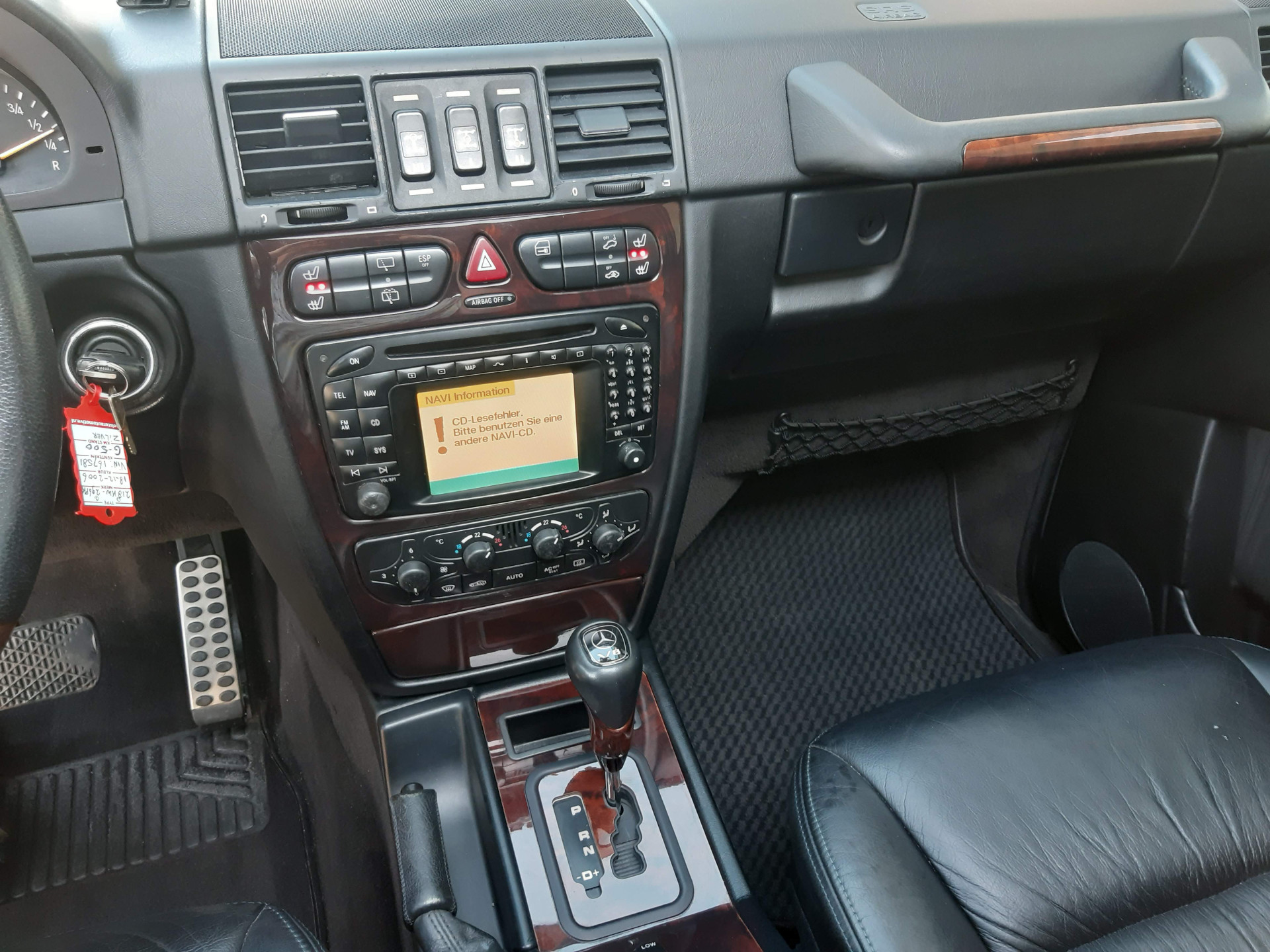 Mercedes-Benz G-klasse 500 Zwart Leer Comand Xenon Memory stoel  Schuifdak