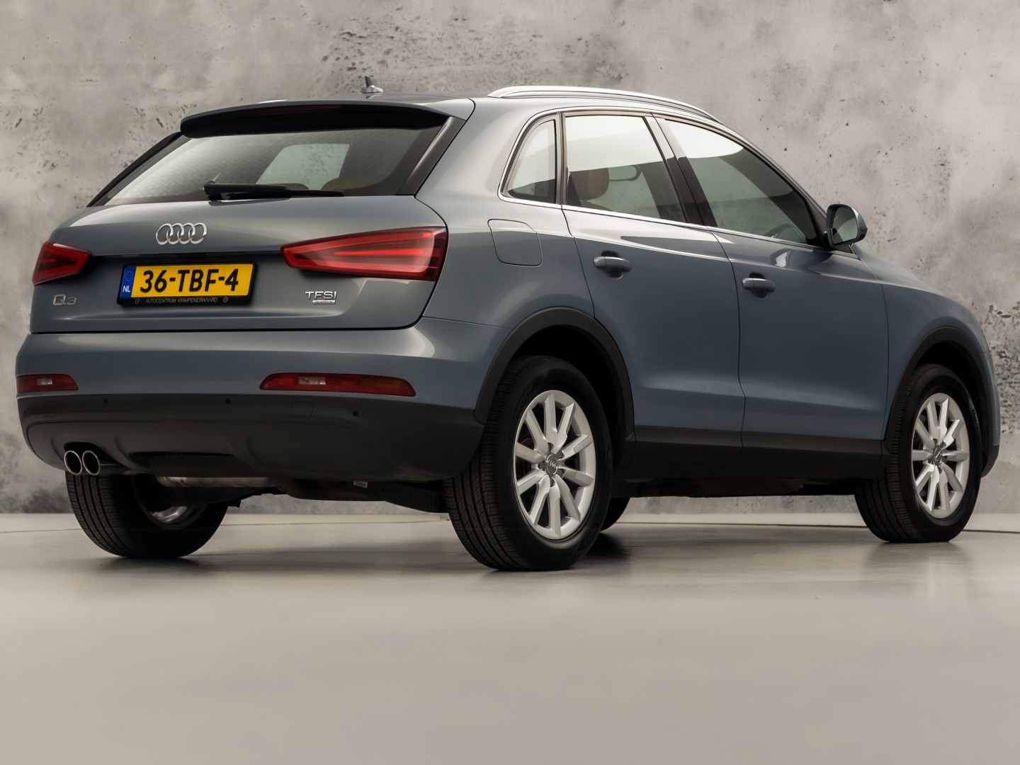 Audi Q3 2.0 TFSI Quattro Sport 211Pk Automaat (NAVIGATIE, CLIMATE, ZWART HEMEL, BRUIN LEDER, SPORTSTOELEN, CRUISE, PARKEERSENSOREN, XENON, NIEUWSTAAT)