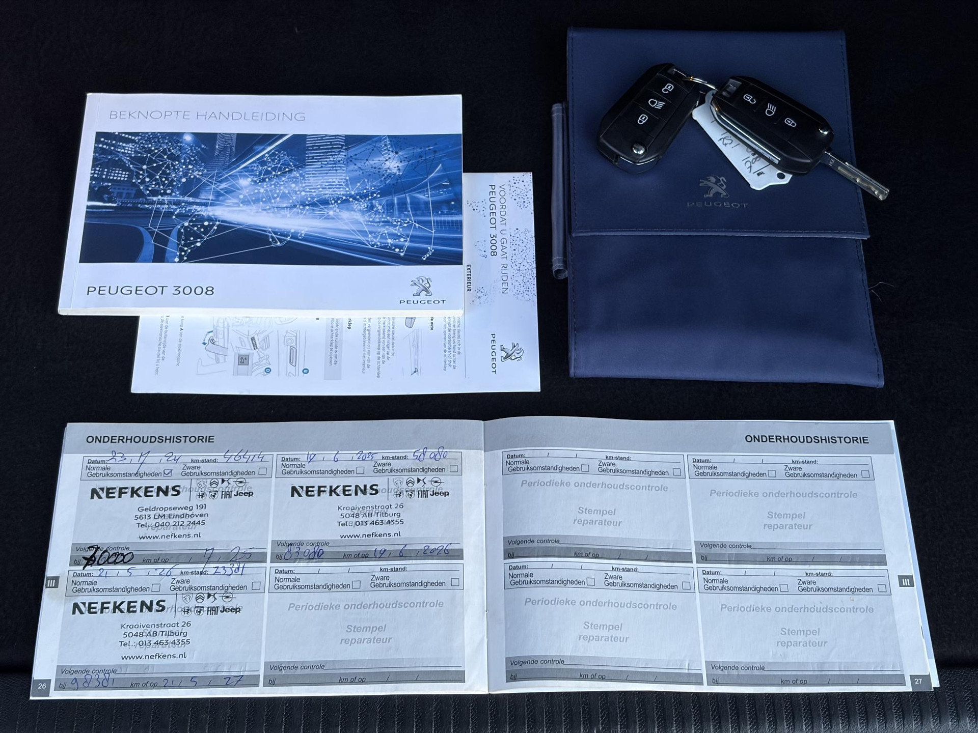 Peugeot 3008 1.2 PureTech Active ✓D-riem vv in 2023✓360° Camera✓Carplay✓Navi✓131pk✓Clima✓Cruise✓Trekhaak✓Dealer Onderhouden✓Bj 11-2019✓Lm velgen✓6 Bak✓Pdc✓N.A.P✓Apk tot 06-2027
