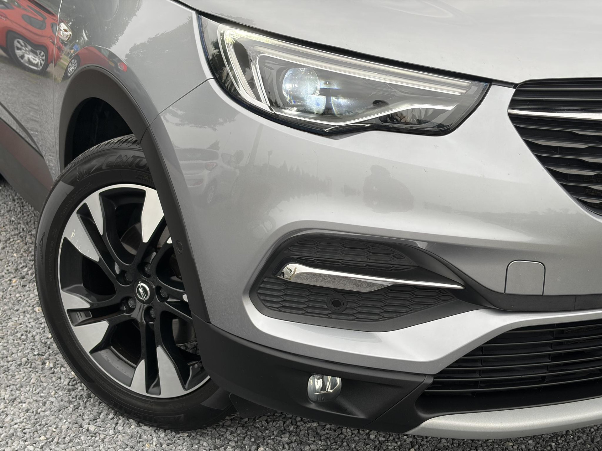 Opel Grandland X 1.2 Turbo Ultimate D-riem vv in 12-2024,1e Eigenaar,360° Camera,Trekhaak,131pk,6 Bak,Navi,Halfleder,Dodehoek,Rijstrooksensor,Keyless,Stoelverw,N.A.P,Apk tot 02-2027