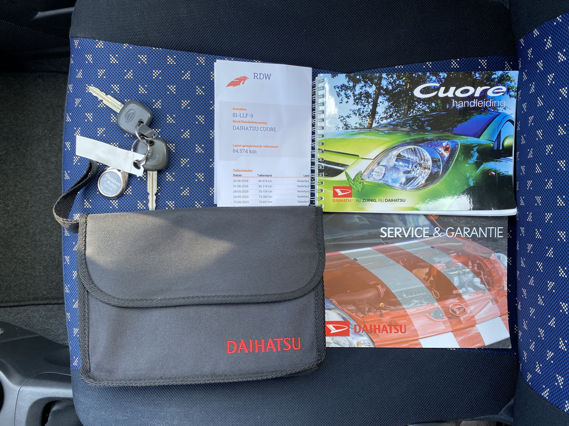 Daihatsu Cuore 1.0 Clever | dealer onderhouden | metallic lak | centrale deurvergrendeling | airbags | NL auto