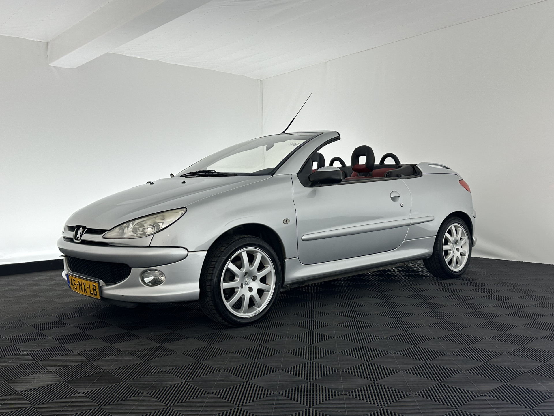 Peugeot 206 CC 1.6-16V *TWO-TONE-FULL-LEATHER | ECC | SPORT-SEATS |  RADIO-CD | 16"ALU*