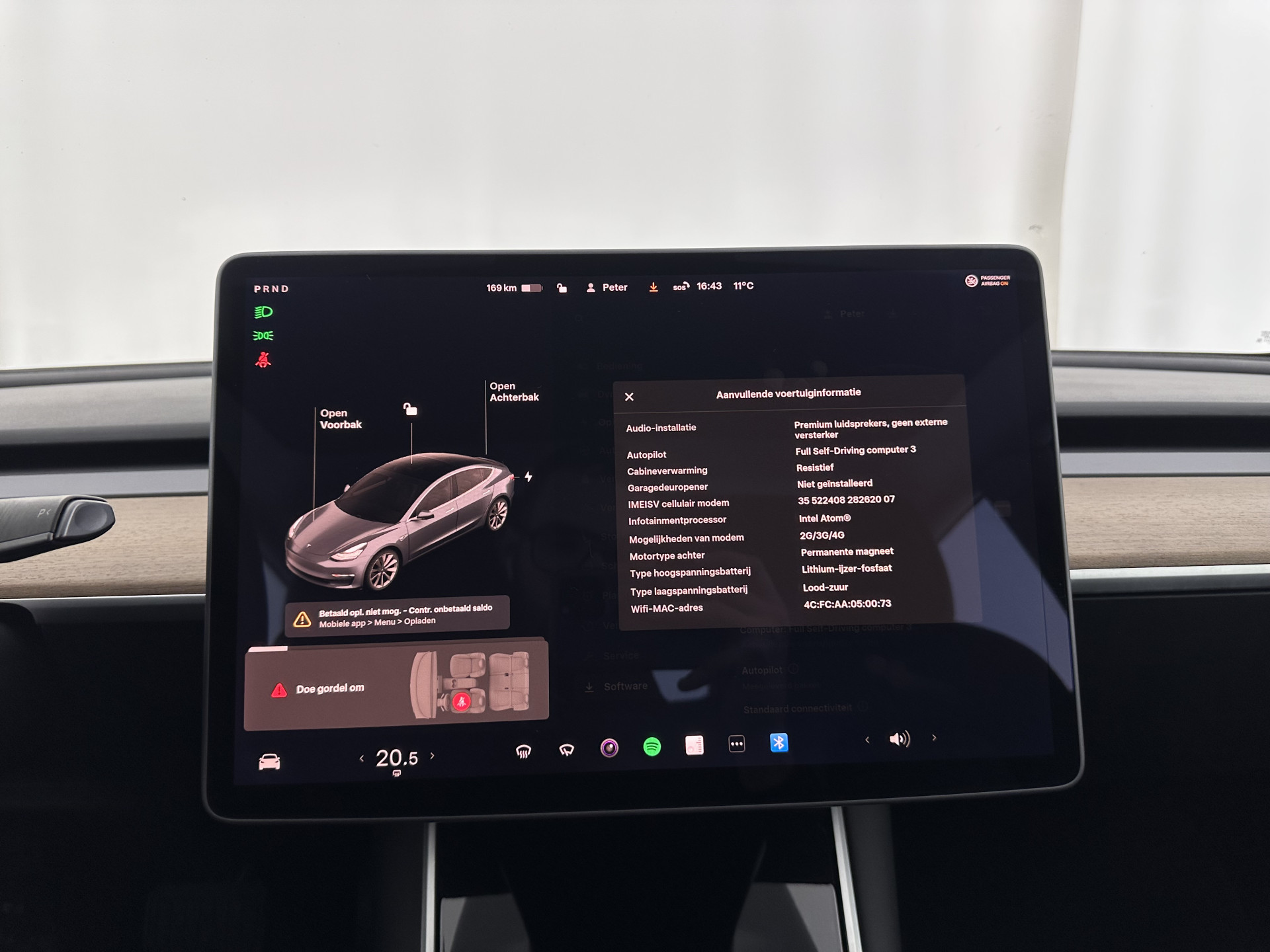Tesla Model 3 Standard RWD Plus 60 kWh [ 3-Fase ] (INCL-BTW) Aut. *PANO | AUTO-PILOT | LEATHER | KEYLESS | FULL-LED | MEMORY-PACK | TOP-VIEW | DAB | CARPLAY | DIGI-COCKPIT | LANE-ASSIST | COMFORT-SEATS | 19"ALU*