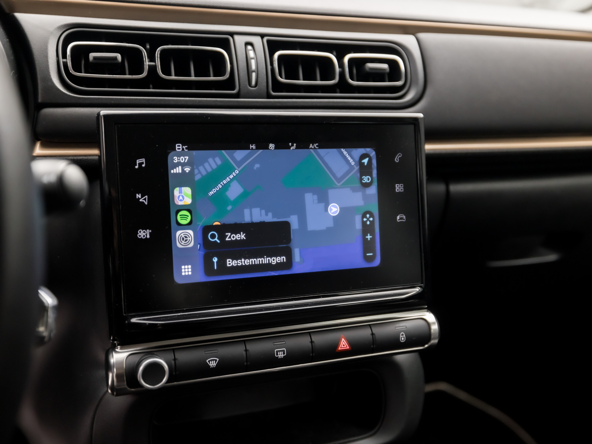 Citroën C3 1.2 PureTech S&S Origins (APPLE CARPLAY, NAVIGATIE, 360 CAMERA, LANE ASSIST, SPORTSTOELEN, LM VELGEN, PARKEERSENSOREN, CRUISE, NIEUWE APK, NIEUWSTAAT)