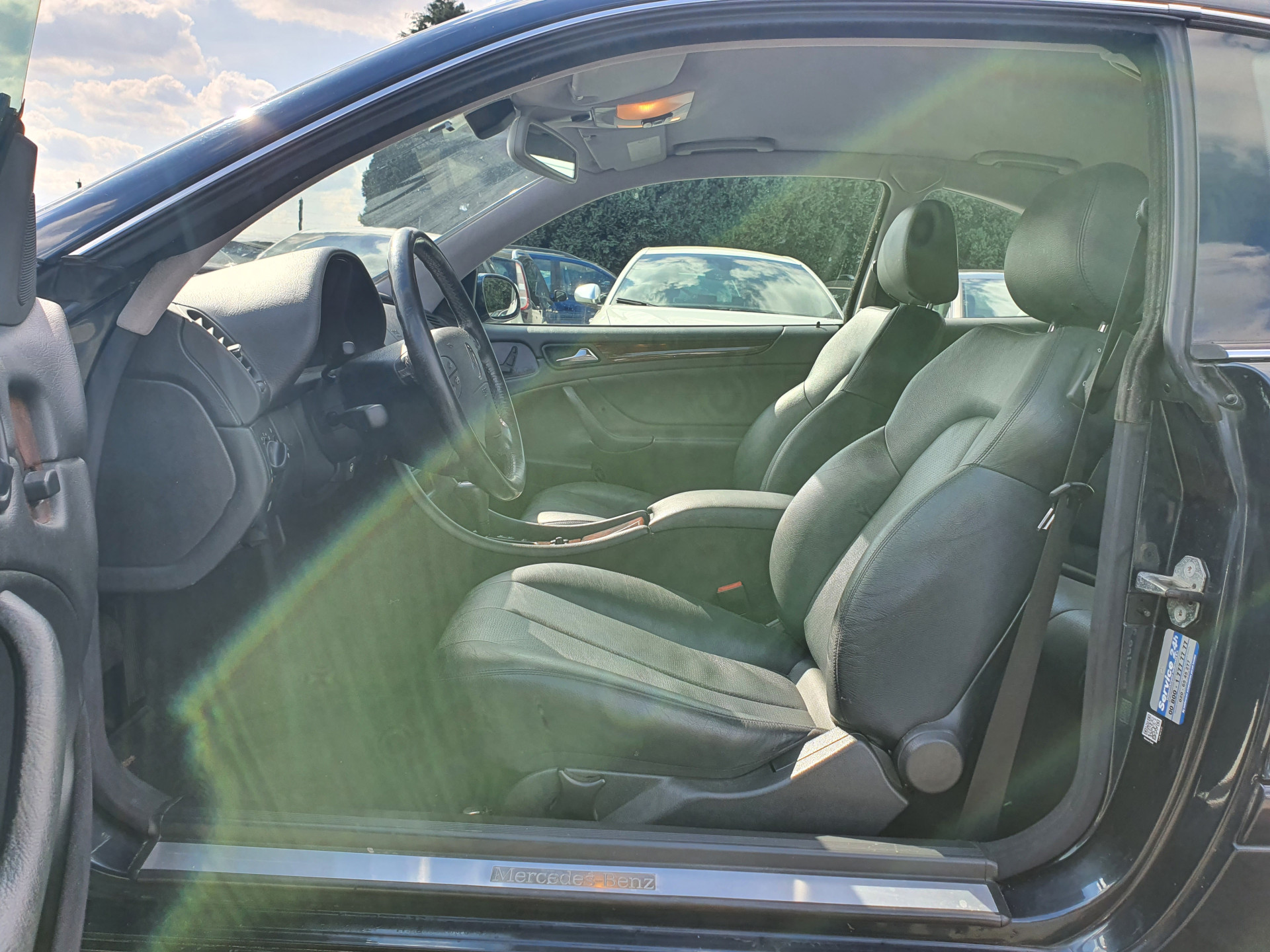 Mercedes-Benz CLK-klasse Coupé 320 Elegance Aut. *FULL-LEATHER | ECC | CRUISE | MERCEDES-AUDIO*