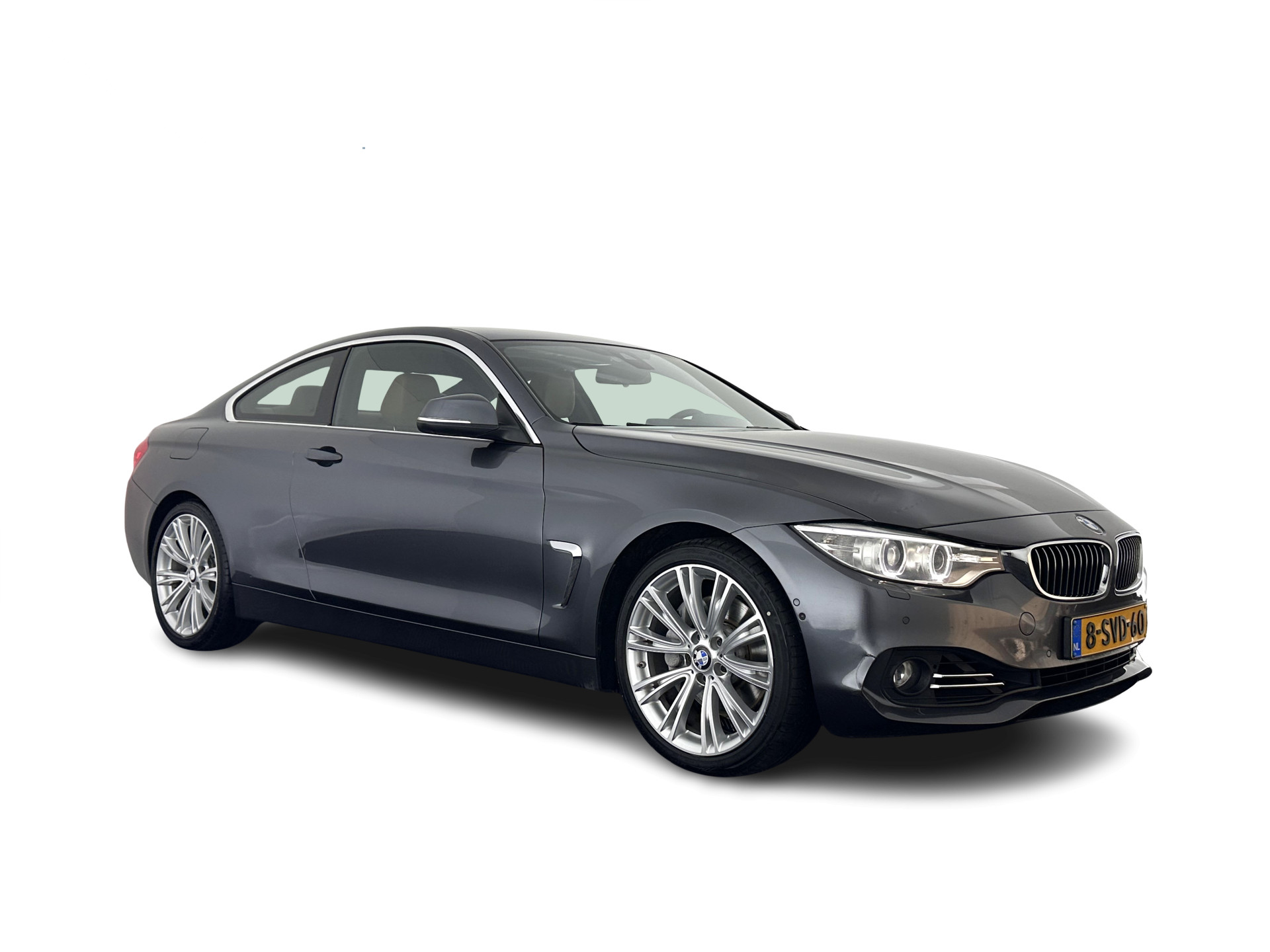 BMW 4-serie Coupé 435d xDrive Executive Aut. *LEATHER | BI-XENON | MEMORY-PACK | TOPVIEW | HEAD-UP | BLINDSPOT | HEATED-SPORTSEATS | KEYLESS | NAVI-FULLMAP | ECC | PDC | CRUISE | 19''ALU*