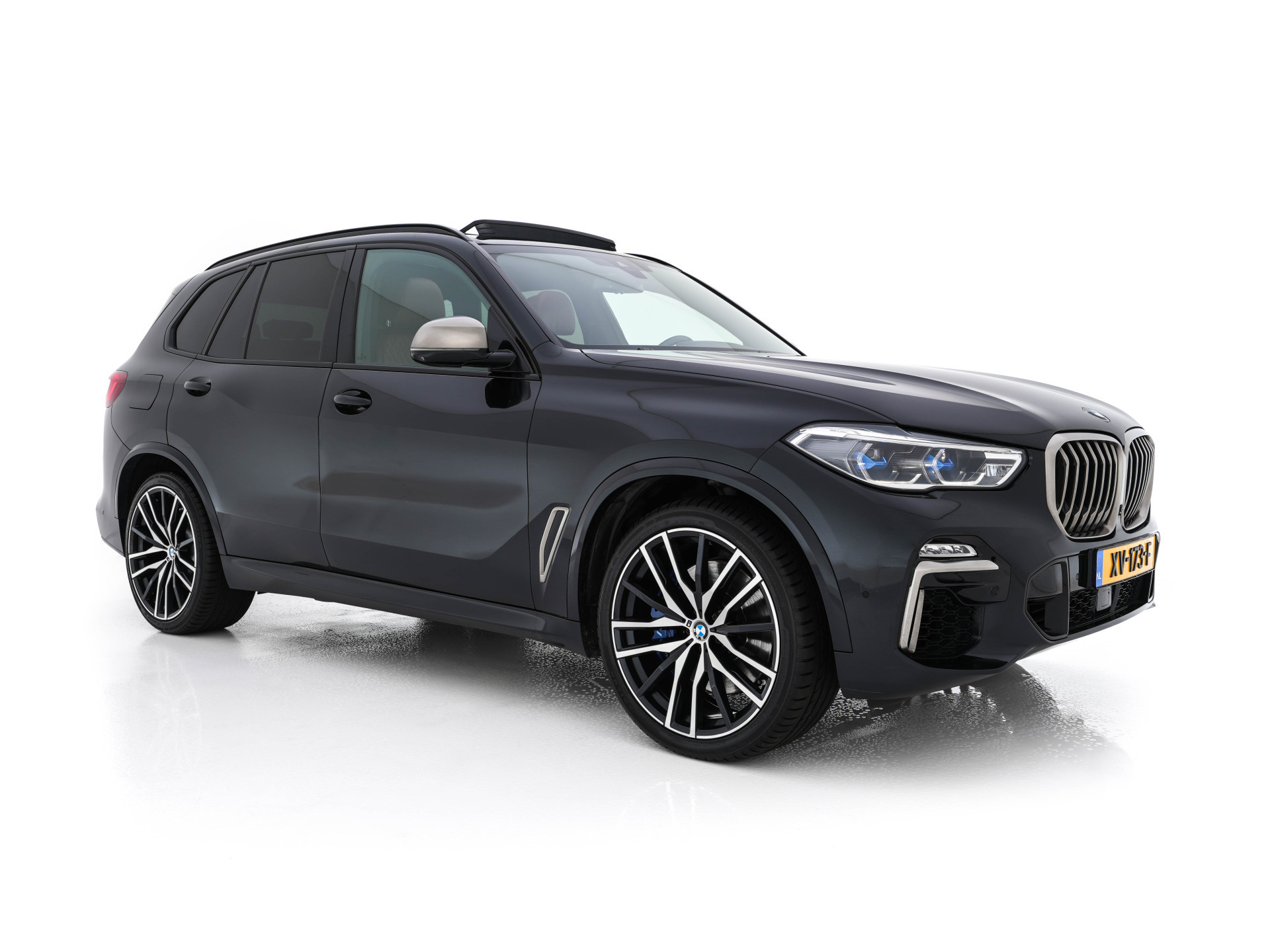 BMW X5 M50d High Executive M-Sportpack Aut. *PANO | HEAD-UP | DESIGN-LEATHER | LASER-LIGHT | TOP-VIEW | HARMAN/KARDON | MEMORY-PACK | DIGI-COCKPIT | DAB+ | HEATED-COMFORTSEATS | NAVI-FULLMAP | KEYLESS | TOWBAR | 21''ALU*