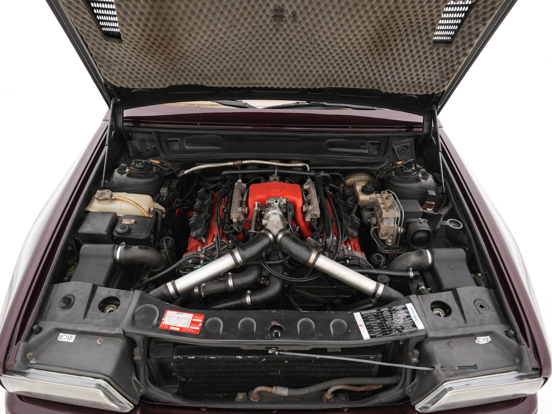 Maserati Ghibli 2.8 V6 Aut. *LEATHER | AIRCO | COMFORT-SEATS | RADIO-CD | WOODEN-INLAY | ALCANTARA-HEADLINER | 17''ALU*