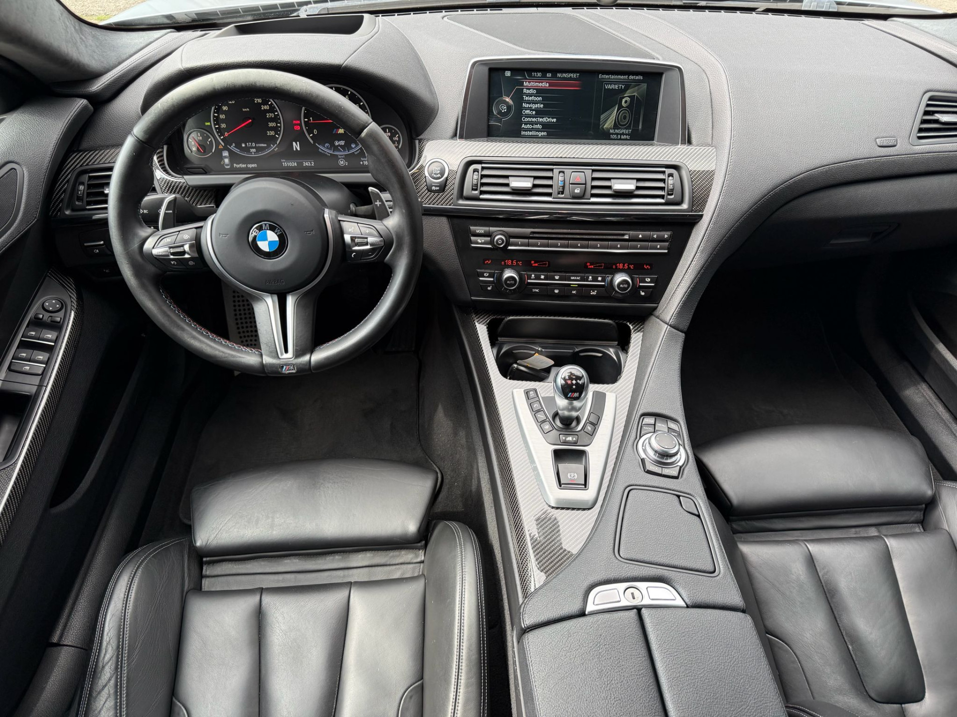 BMW 6-serie Gran Coupé M6 | 3/6/12MND GARANTIE | CARBON | NAVI | XENON | MEMORY | CRUISE | LEDER | MAT |
