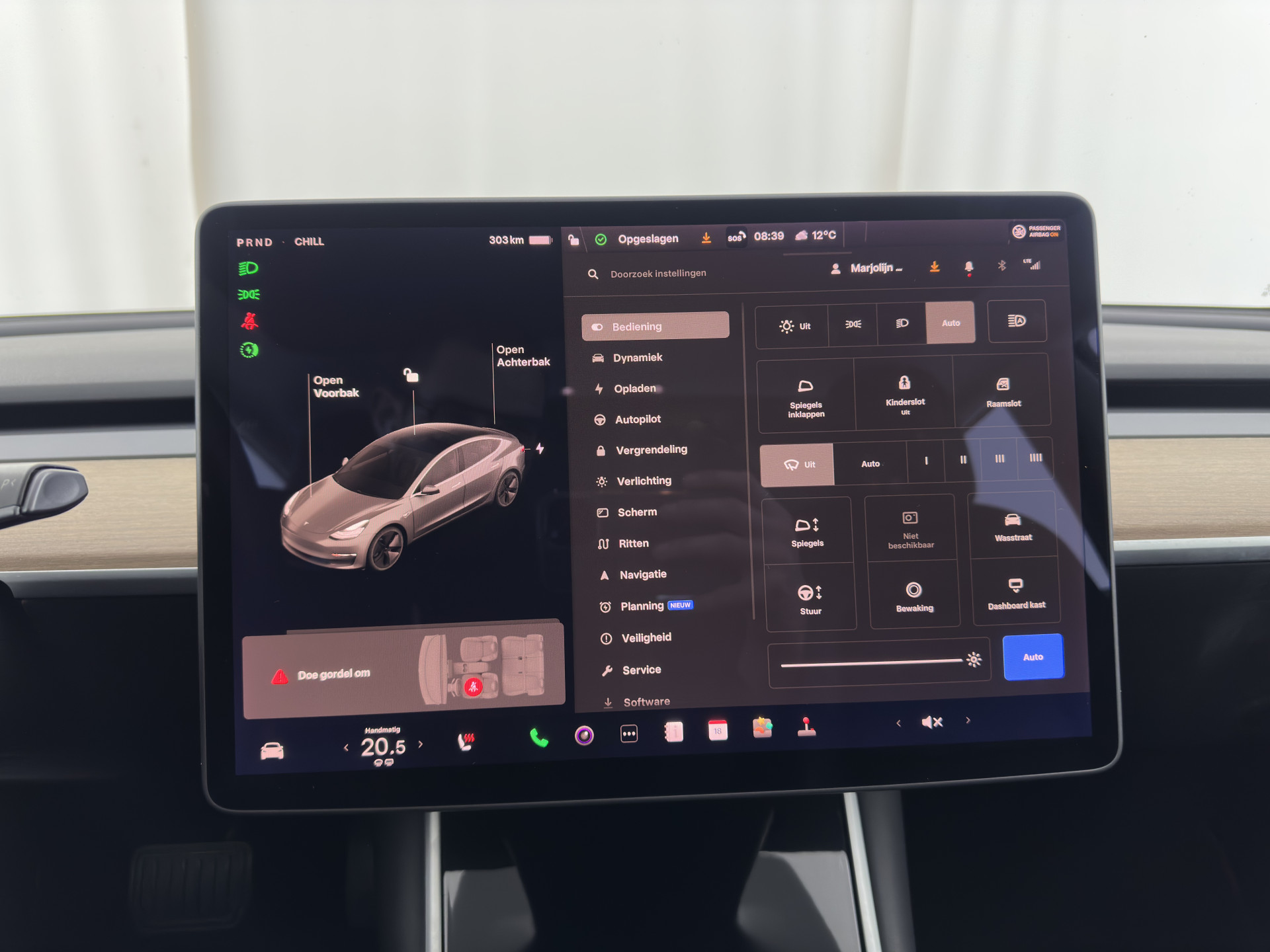 Tesla Model 3 Standard RWD Plus 60 kWh [ 3-Fase ] {SOH-86%} (INCL-BTW) Aut. *PANO | AUTO-PILOT | LEATHER | KEYLESS | FULL-LED | MEMORY-PACK | SURROUND-VIEW | DAB | CARPLAY | DIGI-COCKPIT | LANE-ASSIST | COMFORT-SEATS | 18"ALU*