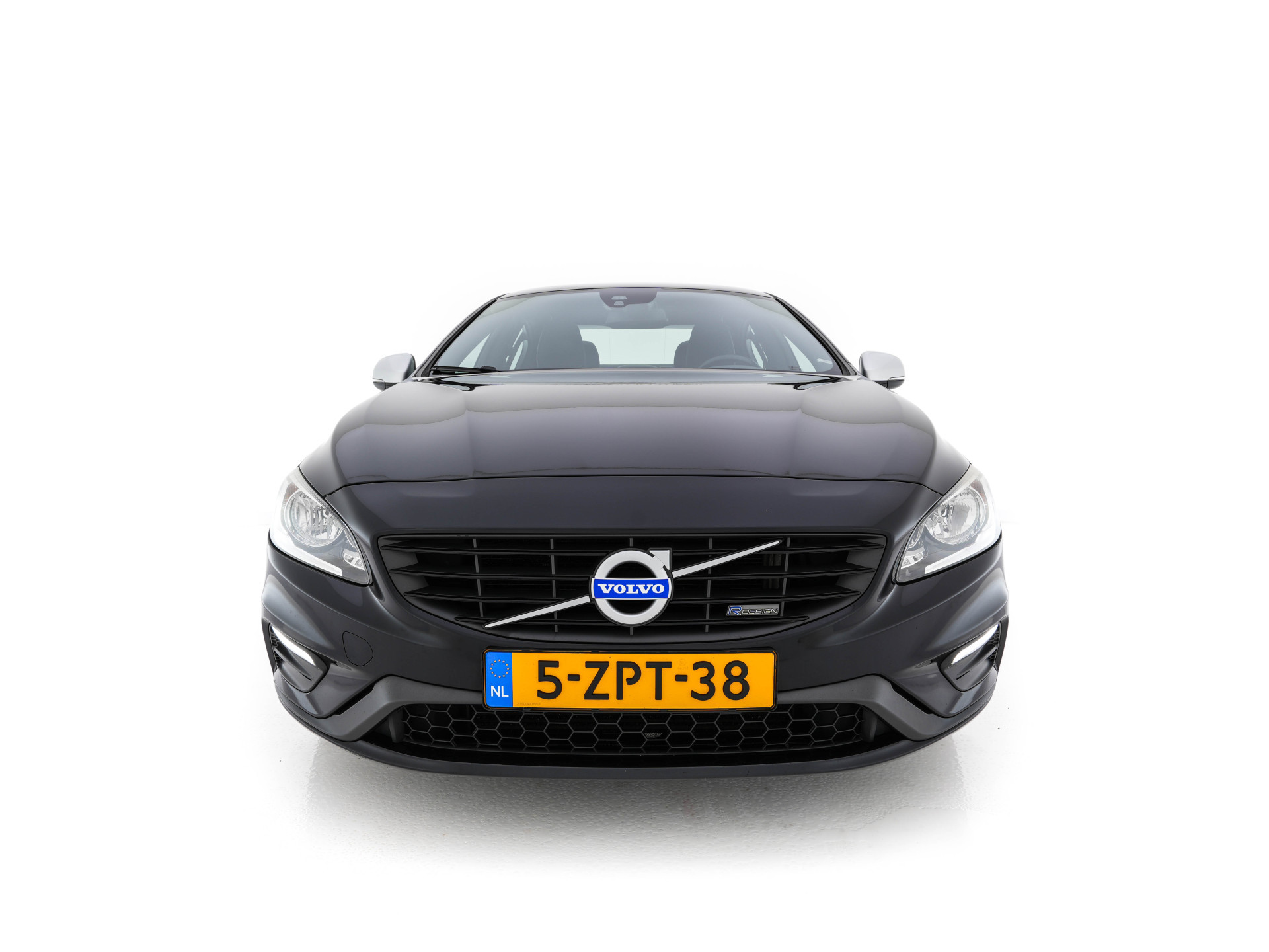 Volvo S60 1.6 T3 R-Design Summum Aut. *LEATHER-MICROFIBRE | NAVI-FULLMAP | SPORT-SEATS | ECC | PDC | CRUISE | 18''ALU*