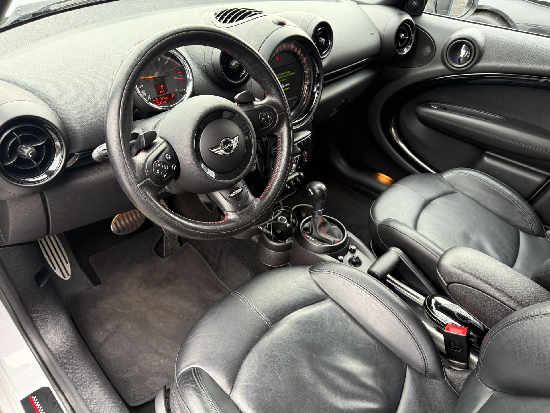 MINI Mini 1.6 John Cooper Works | 1E EIGENAAR | 3/6/12MND GARANTIE | AUTOMAAT | JOHN WORKS | XENON | CRUISE | NAVI |
