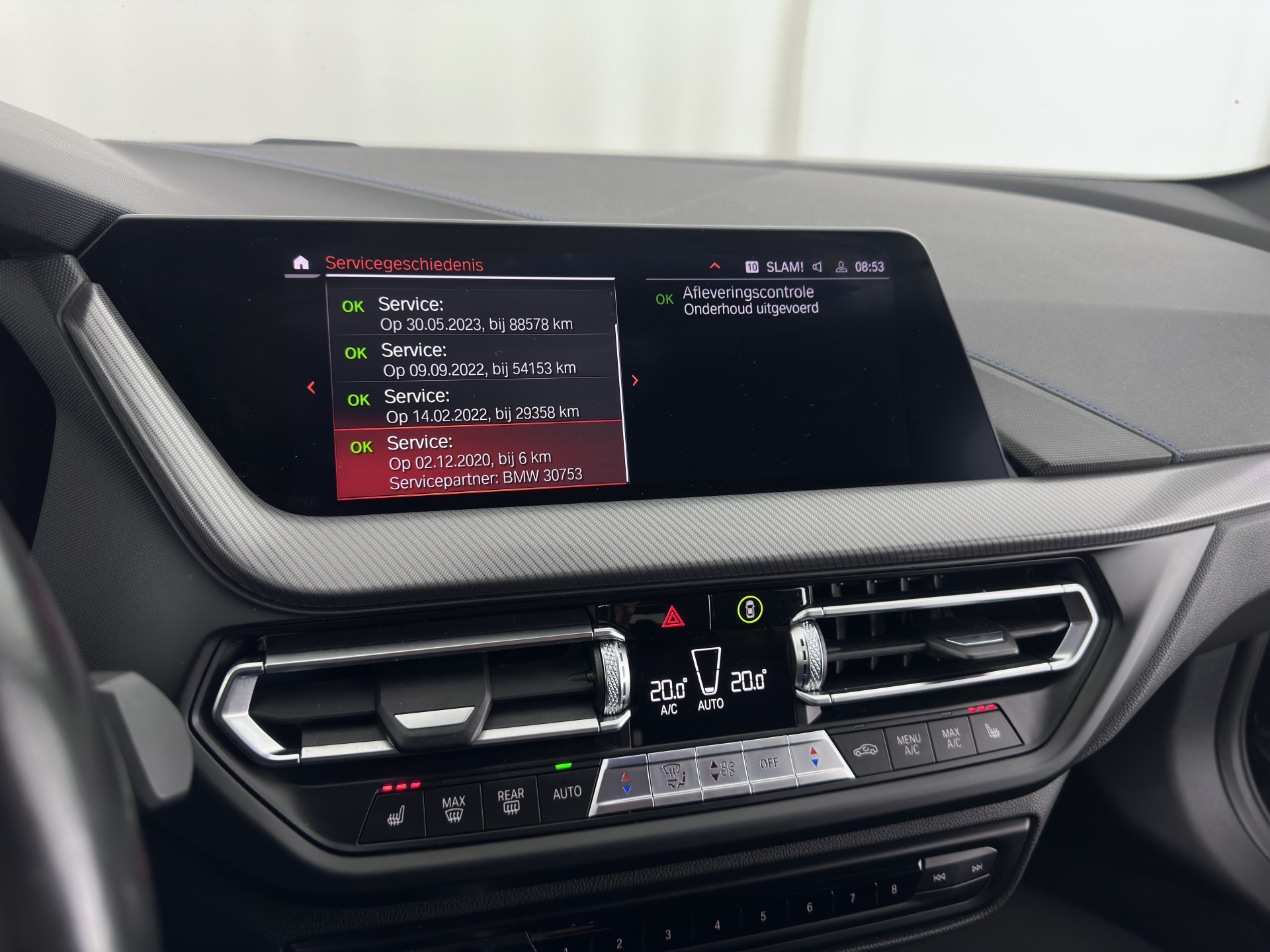 BMW 1-serie M135i xDrive M-Sportpack High Executive Aut. *ALCANTARA-MICROFIBRE | FULL-LED | HEATED-SPORTSEATS | SHIFT-PADDLES | DIGI-COCKPIT | HEAD-UP | NAVI-FULLMAP | DAB+ | PRIVACY-GLASS | AMBIENT-LIGHT | CARBON-INLAY | CARPLAY | 19''ALU*