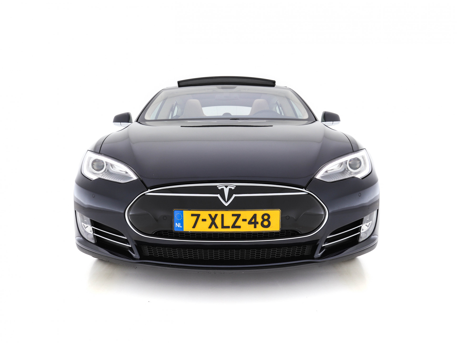 Tesla Model S 85 Base [ 3-Fase ] (INCL-BTW) *PANO | KEYLESS | LEATHER | NAVI-FULLMAP | FULL-LED | CAMERA | DAB | CRUISE | HEATED-COMFORTSEATS | ECC | PDC | WOODEN-INLAY | DIGI-COCKPIT | MEMORY-PACK |  19"ALU*