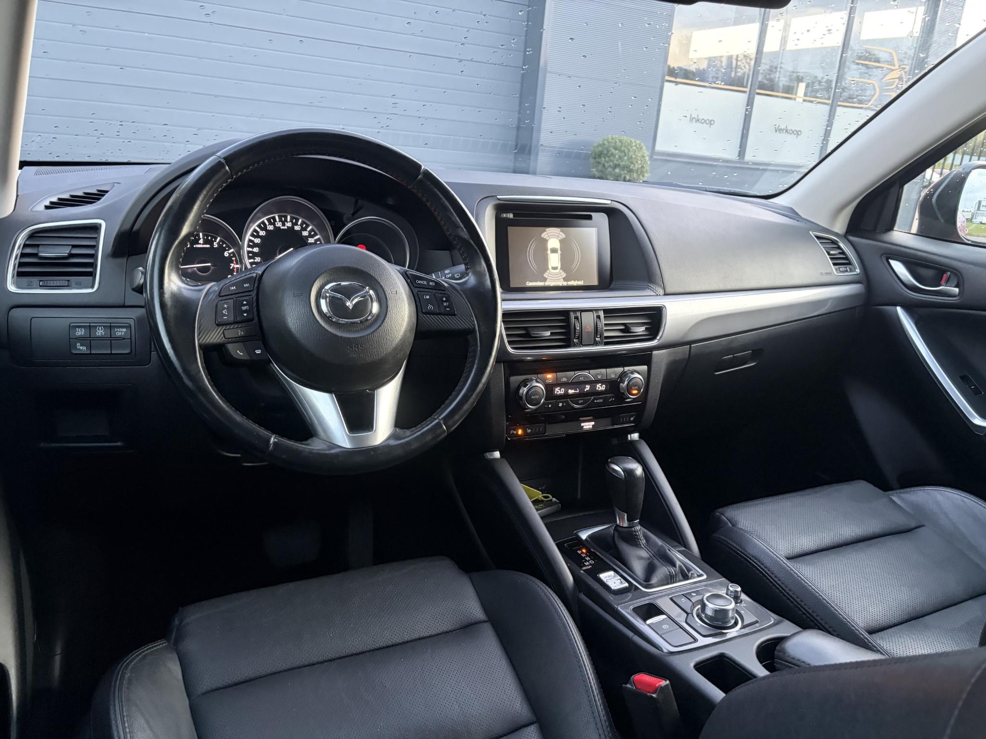 Mazda CX-5 2.0 SkyActiv-G 165 Skylease GT 2WD ✓Recent beurt gehad✓Automaat✓2e Eigenaar✓Camera✓Trekhaak✓Navi✓Leder✓Keyless✓Pdc V+A✓Winterset✓165pk✓Stoelverw✓Elekt Memory Stoelen✓Rijstrooksensor✓Dodehoeksensor✓N.A.P✓Bj 12-2015✓Apk tot 07-2027