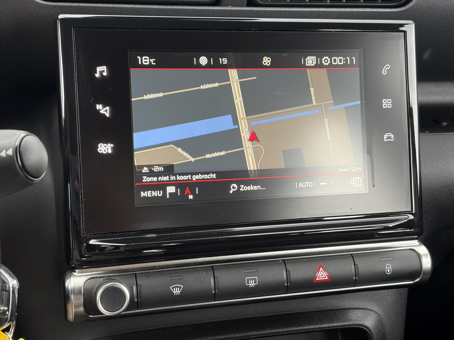 Citroen C3 Aircross 1.2 PureTech Feel ✓1e Eigenaar✓Nieuwe D-riem✓Draadloze telefoonlader✓Carplay✓Navi✓Clima✓Cruise ✓Pdc✓Lm velgen✓Net beurt gehad✓Rijstrooksensor✓N.A.P✓Apk tot 09-2027