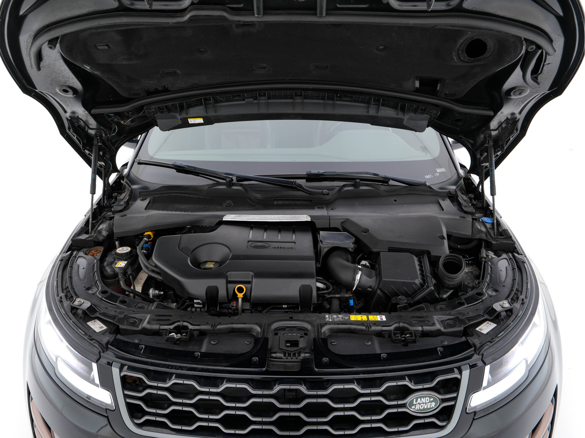 Land Rover Range Rover Evoque 2.0 D150 R-Dynamic *PANO | LEATHER | FULL-LED | NAVI-FULLMAP | CAMERA | KEYLESS | ECC | TOPVIEW | CARPLAY | HEATED-COMFORTSEATS | PDC | CRUISE | PRIVACY-GLASS | 20''ALU*