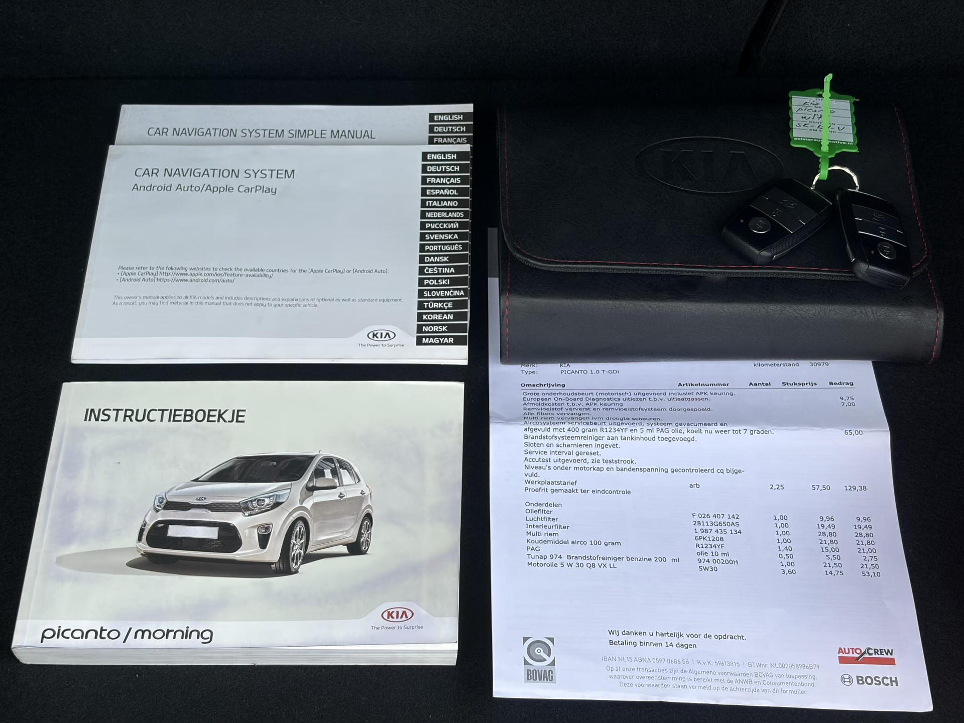 Kia Picanto 1.0 T-GDI GT-Line ✓102pk✓Draadloze telefoonlader✓Carplay✓2e Eigenaar✓Keyless✓Camera✓Stoelverw-Stuurverw✓Leder✓Navi✓Airco✓Cruise✓Lm velgen✓Pdc✓N.A.P✓Net beurt gehad✓Apk tot 09-2027