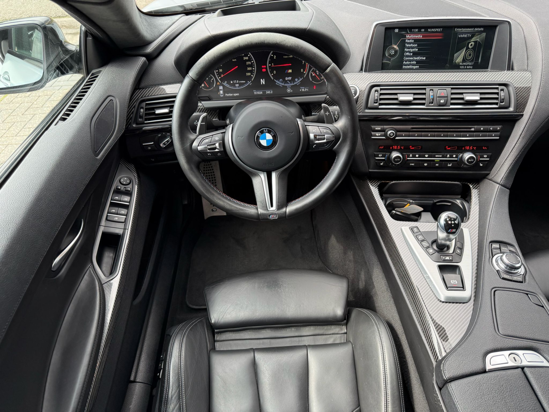 BMW 6-serie Gran Coupé M6 | 3/6/12MND GARANTIE | CARBON | NAVI | XENON | MEMORY | CRUISE | LEDER | MAT |