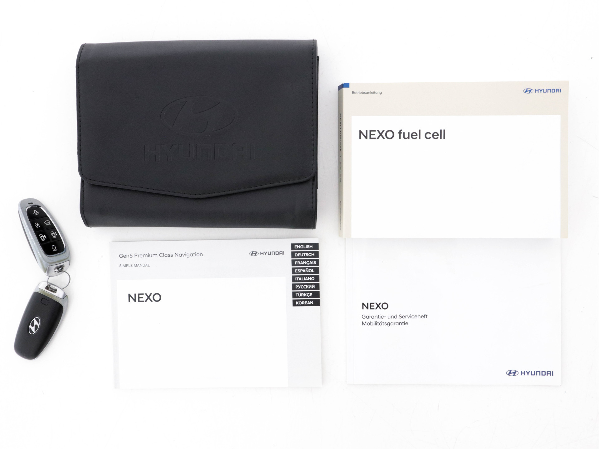 Hyundai NEXO FCEV Plus Pack [ HYDROGENIUM ] (INCL-BTW) *PANO | LEATHER | KRELL-AUDIO | NAVI-FULLMAP | ADAPTIVE-CRUISE |  FULL-LED | KEYLESS | DAB | DIGI-COCKPIT | TOPVIEW | SHIFTPADDLES | COMFORTSEATS | 19"ALU*