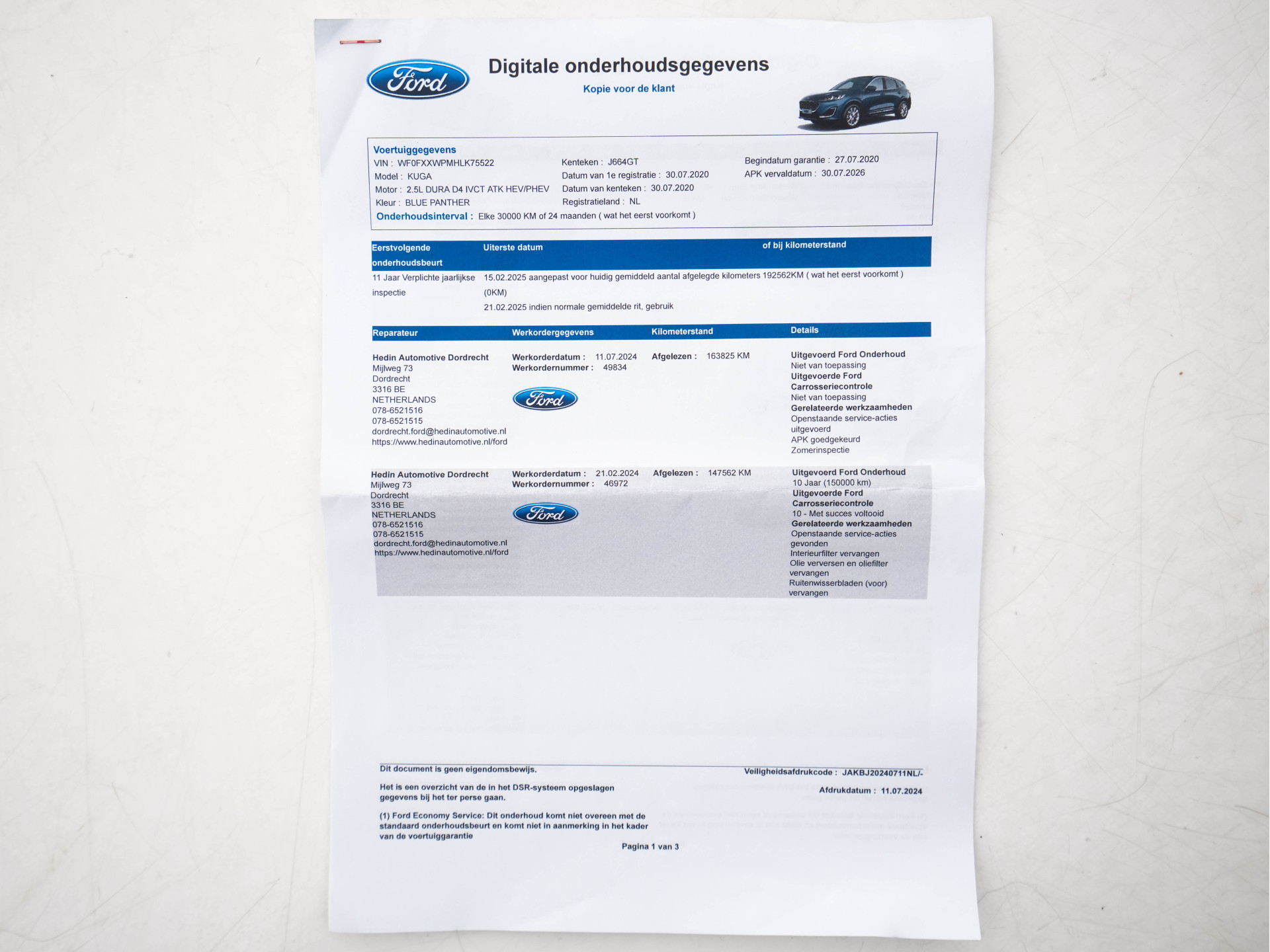 Ford Kuga 2.5 PHEV Vignale (Plug-In) (INCL-BTW) Aut. *PANO | LEATHER | DIGI-COCKPIT | FULL-LED | BANG/OLUFSEN-AUDIO |  HEAD-UP | KEYLESS | DAB | CARPLAY | NAVI-FULLMAP | MEMORY-PACK | HEATED-COMFORTSEATS | LANE-ASSIST | .