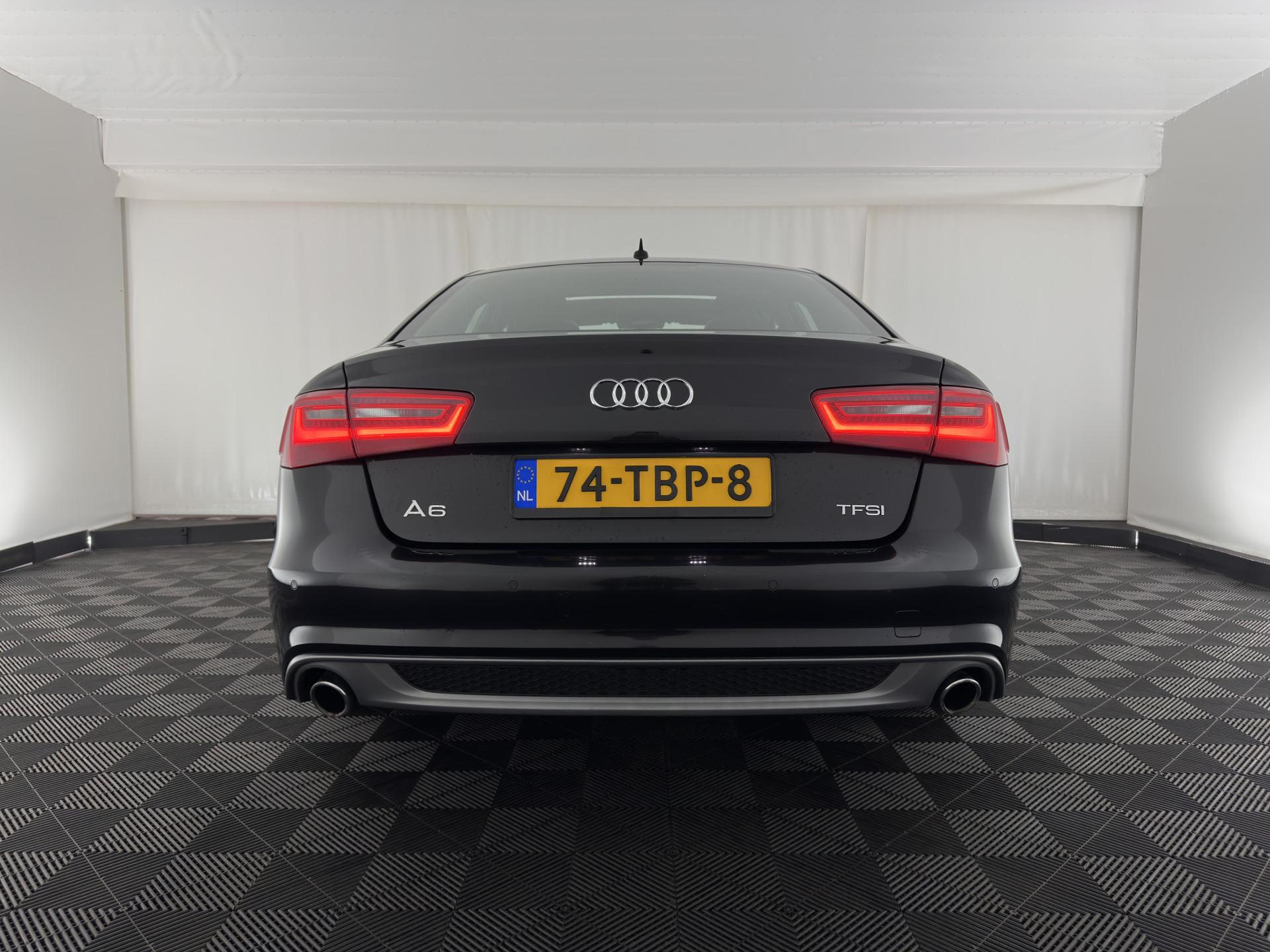 Audi A6 Limousine 2.0 TFSI S-Line Sportpack Pro Line Aut. *PANO | LEATHER-FABRIC | XENON | NAVI-FULLMAP | KEYLESS | SPORT-SEATS | ECC | PDC | CRUISE | TOWBAR | 19''ALU*