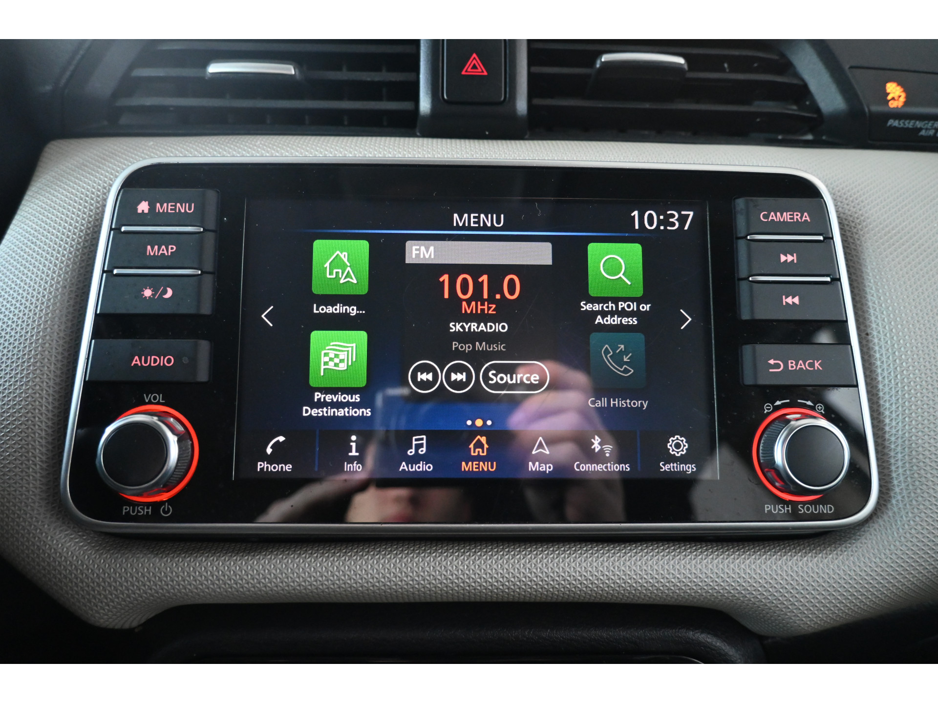 Nissan Micra 1.0 IG-T N-Connecta Clima Navigatie LED Goed Onderhouden! Inruil Mogelijk!