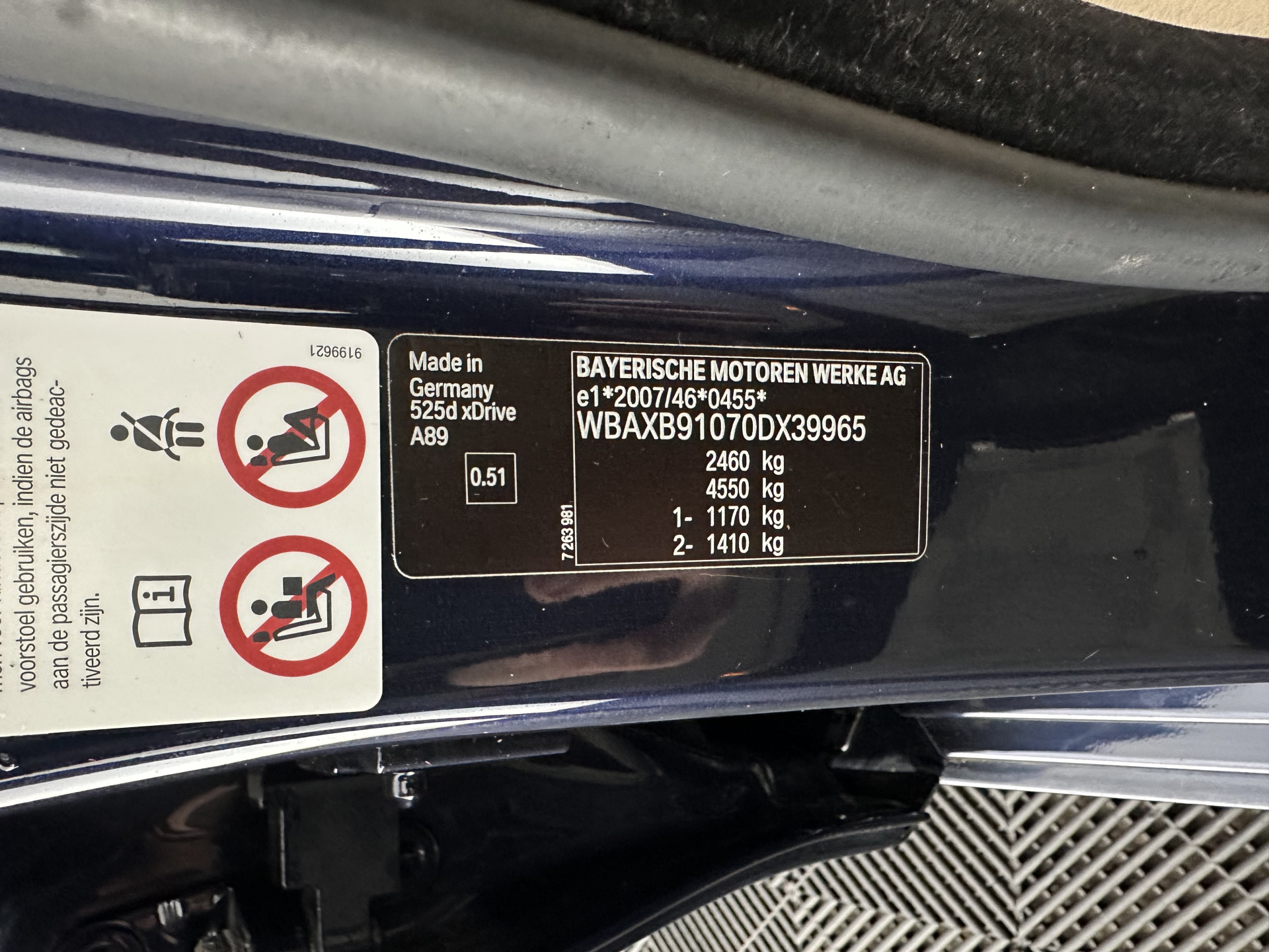 BMW 5-serie Touring 525xd High Executive AWD Aut*  LEATHER | BI-XENON | HEATED-SPORTSEATS | NAVI-FULLMAP | ECC | PDC | 17"ALU*