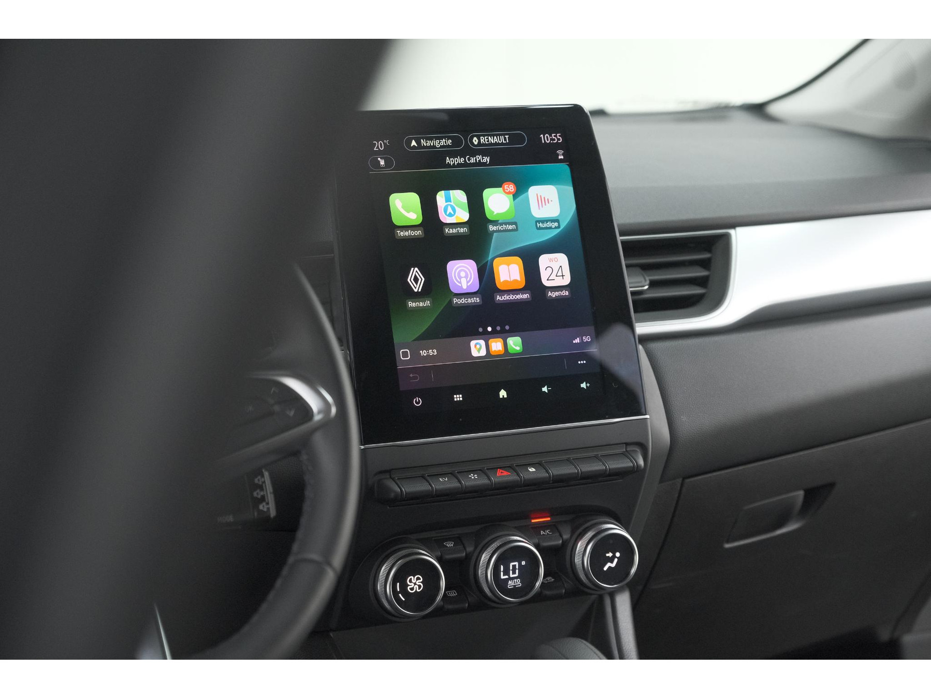 Renault Captur 1.6 E-Tech full hybrid 145 techno | Pack Full Screen | Camera | Navigatie | Allseason Banden