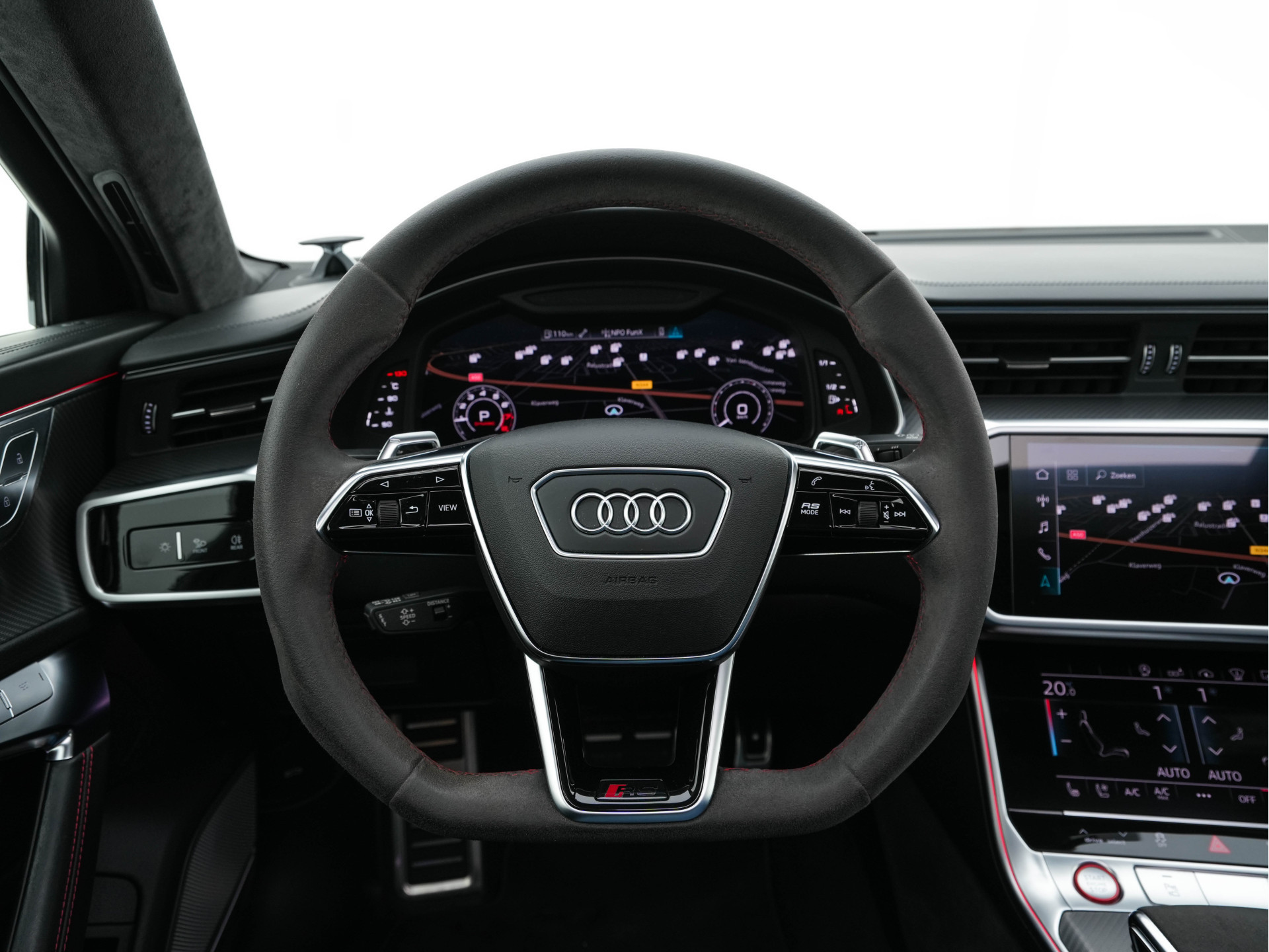 Audi RS6 Avant TFSI Quattro ! FULL-OPTIONS ! (INCL-BTW) Aut. *CERAMIC-BREAKS | VALCONA-LUXURY-LEATHER | HEAD-UP | LASER-LIGHT | BANG&OLUFSEN-ADVANCED | SOFT-CLOSE | ADAPTIVE-CRUISE | BLINDSPOT | TOP-VIEW | MEMORY-PACK | DAB+ | ...