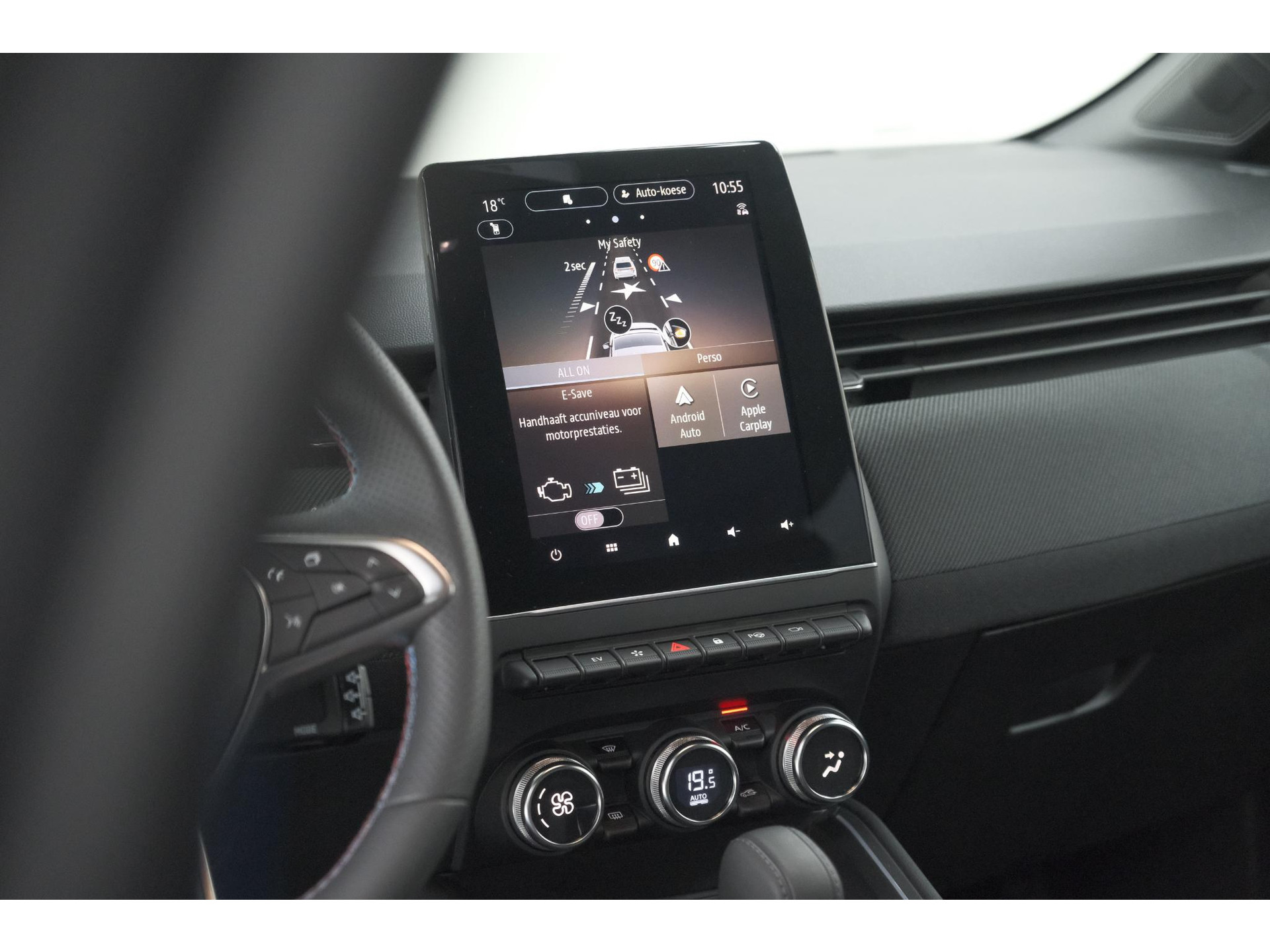 Renault Clio 1.6 E-Tech Full Hybrid 145 esprit Alpine | 360 Camera | Adaptieve Cruise Control | Dodehoekdetectie | 9.3 Inch Infotainmentscherm