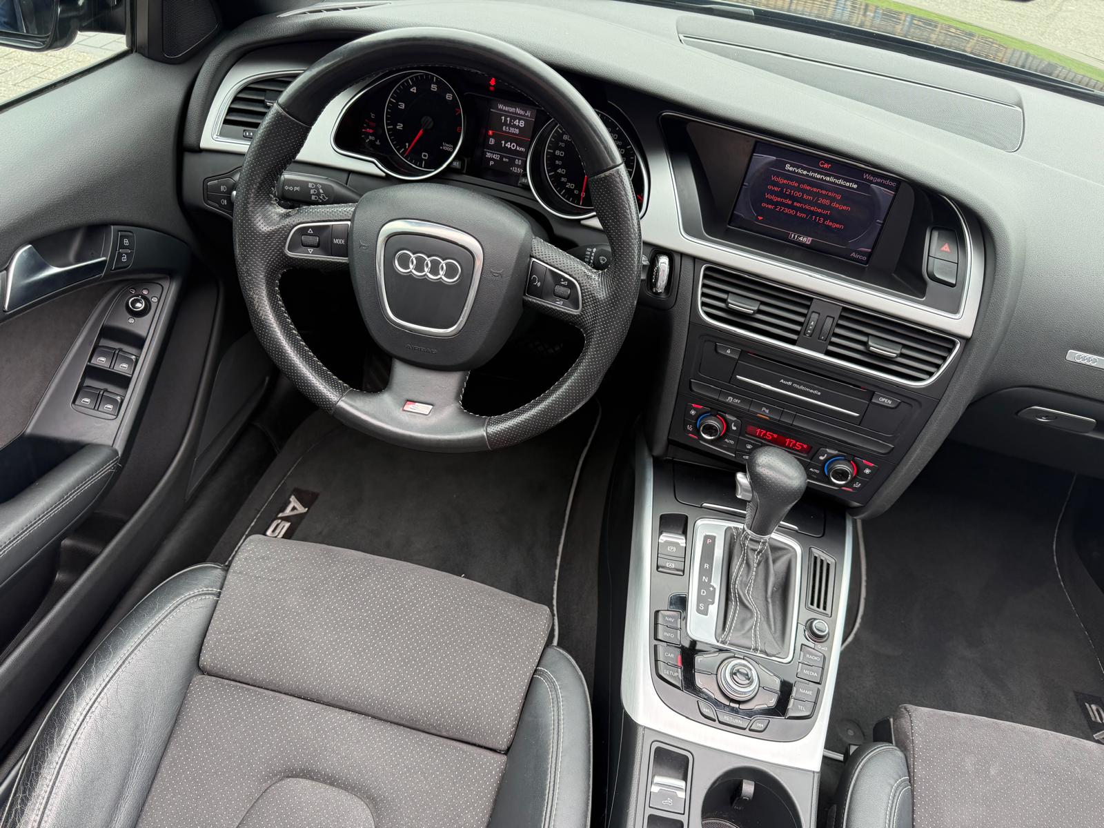 Audi A5 Cabriolet 2.0 TFSI Pro Line S | XENON | NAVI | S-LINE | CRUISE | STOELVERW | AUTOMAAT | ELEC RAMEN | LMV |