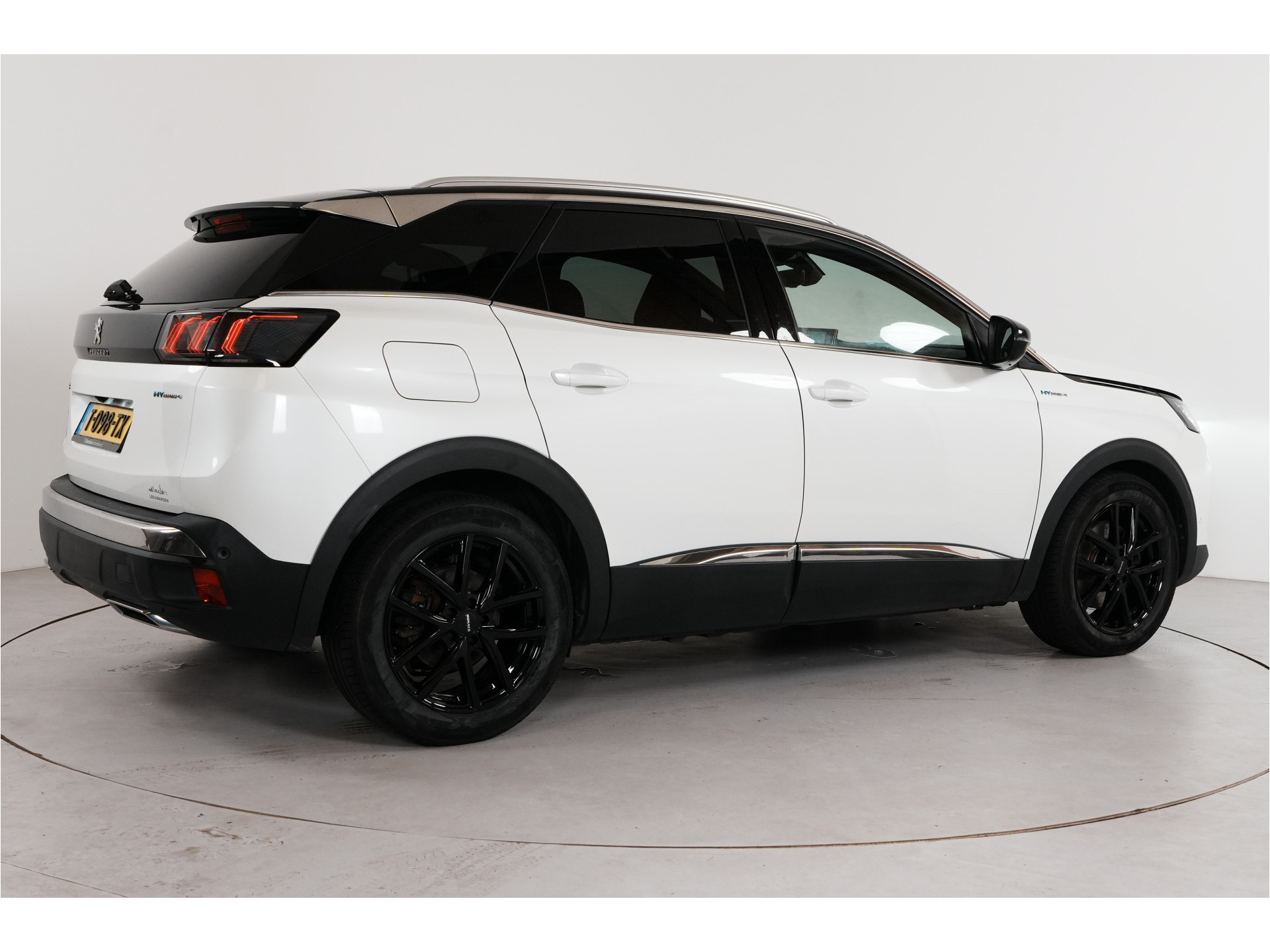 Peugeot 3008 1.6 HYbrid4 300 Blue Lease GT | SOH 95% | Adaptive Cruise | Stl. verw. | Apple/Android |