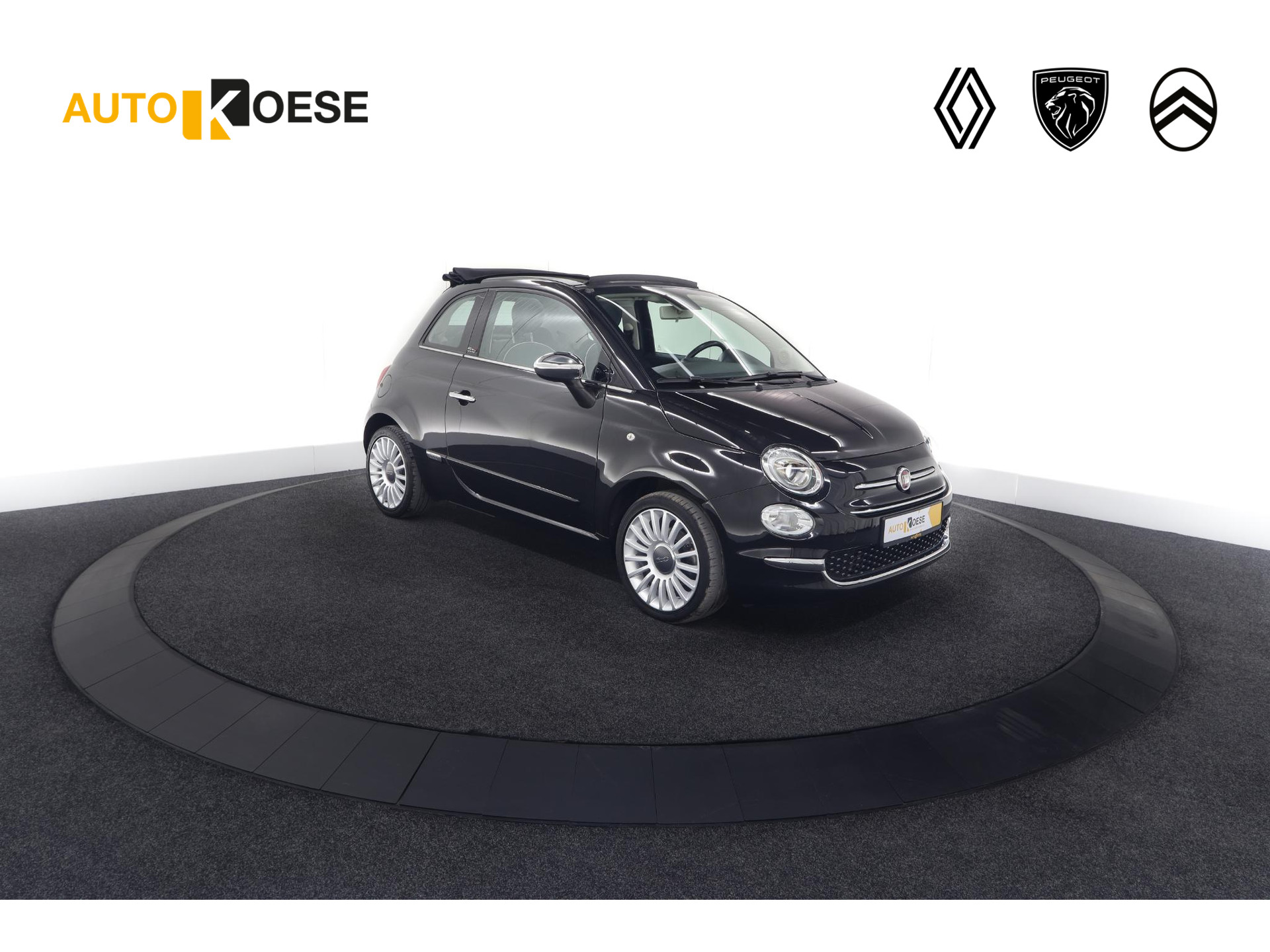 Fiat 500 C TwinAir Turbo Lounge | Parkeersensoren | Climate control | Cruise control | Apple Carplay